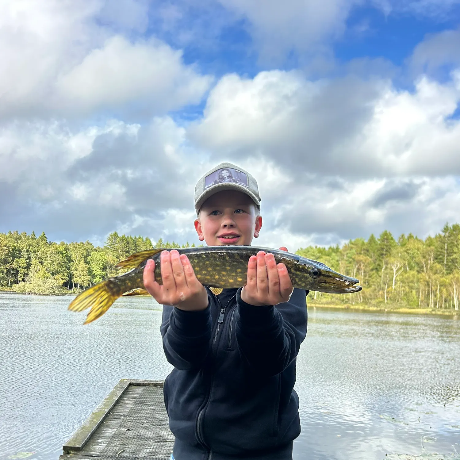 Northern pike caught on Fishbrain