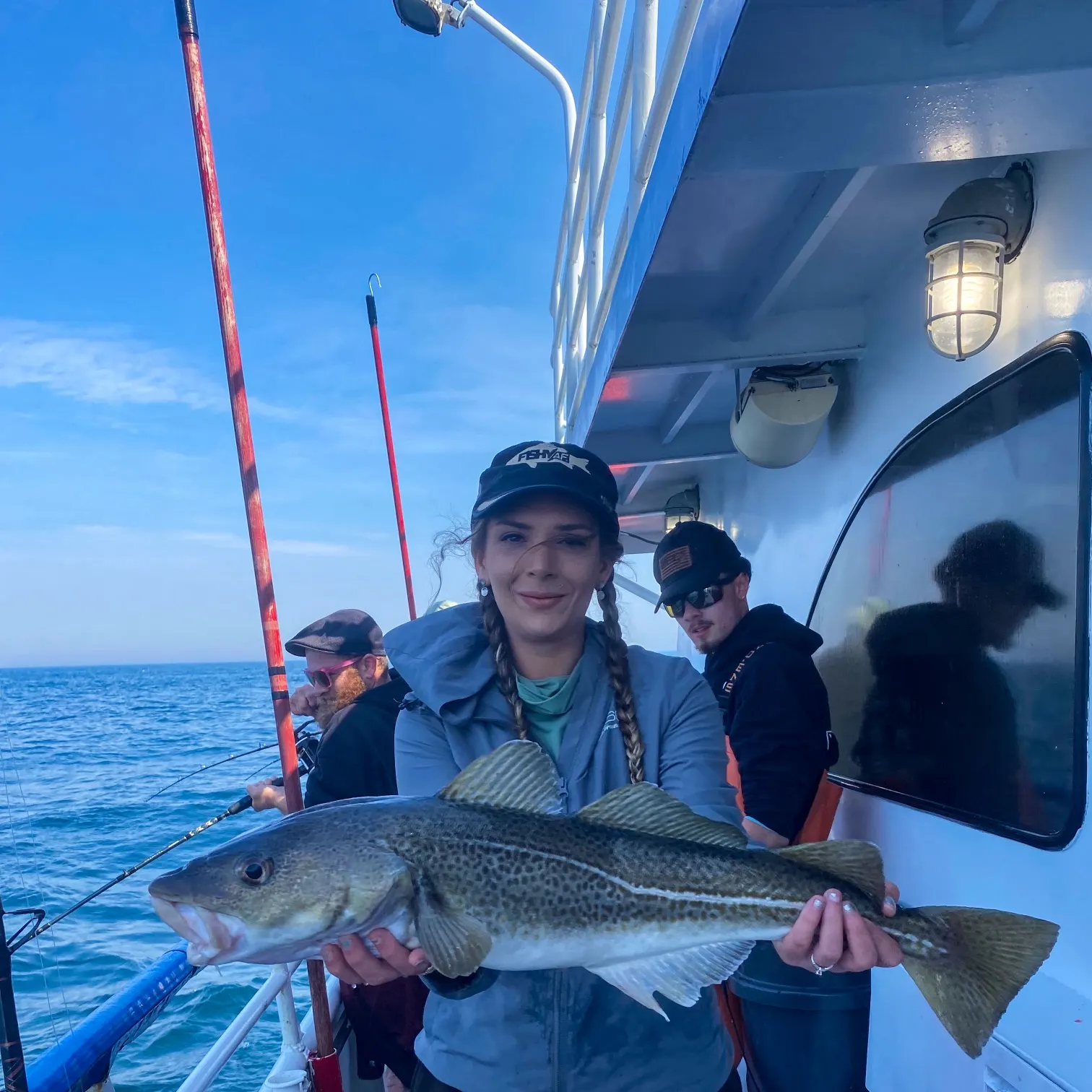 The most recent Atlantic cod catches on Fishbrain