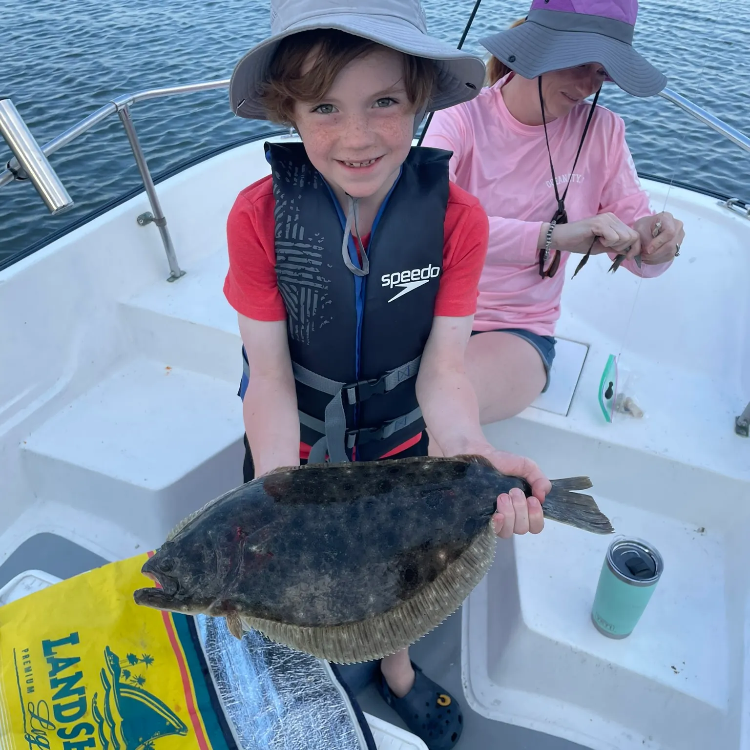 Summer flounder caught on Fishbrain