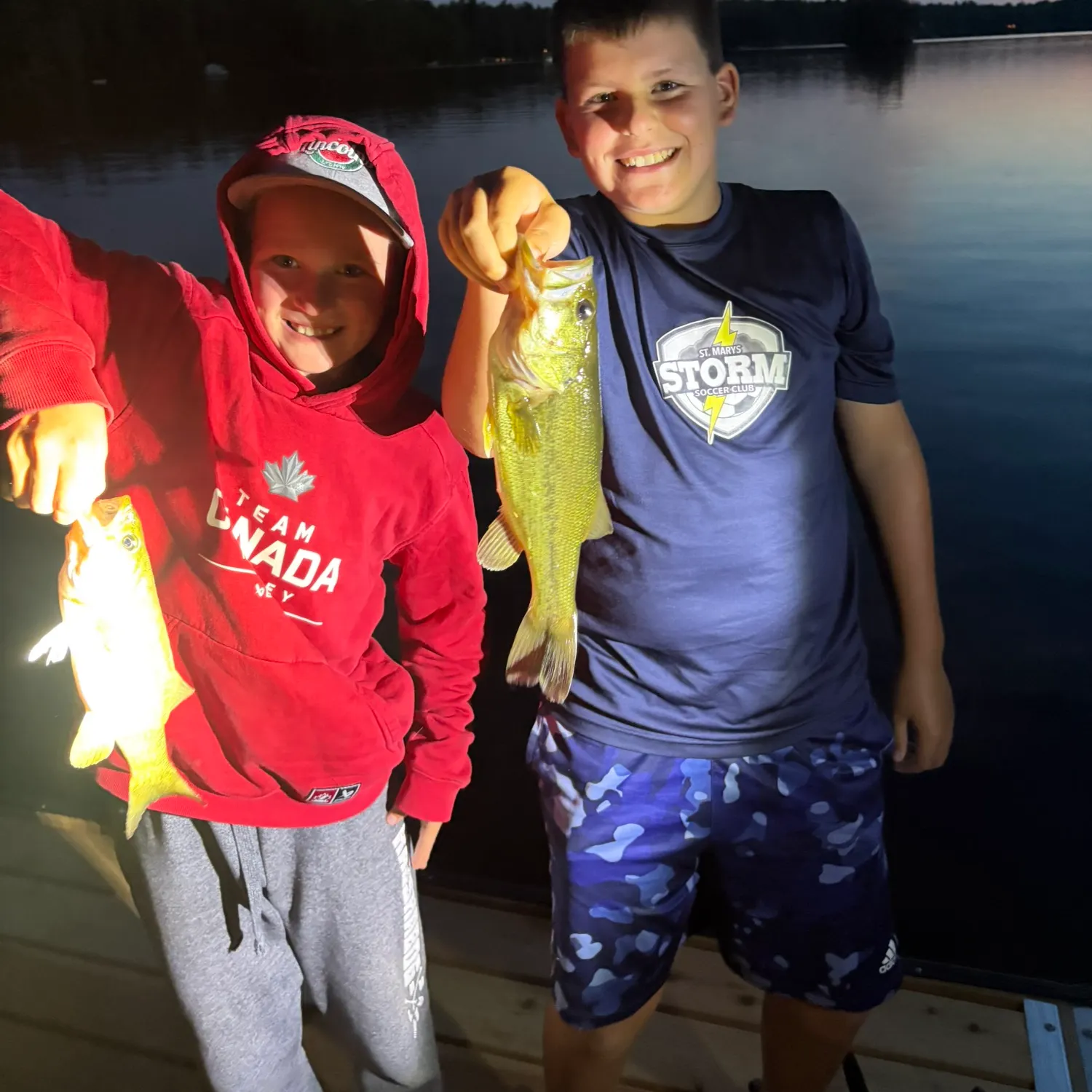 recently logged catches