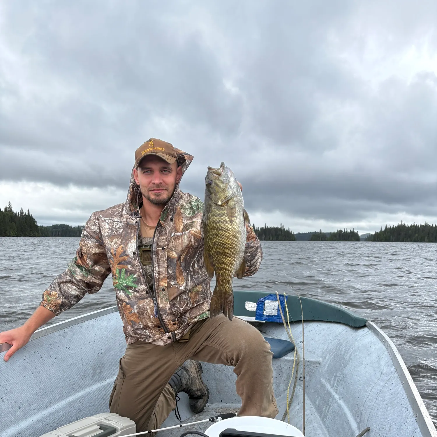 Smallmouth bass caught on Fishbrain
