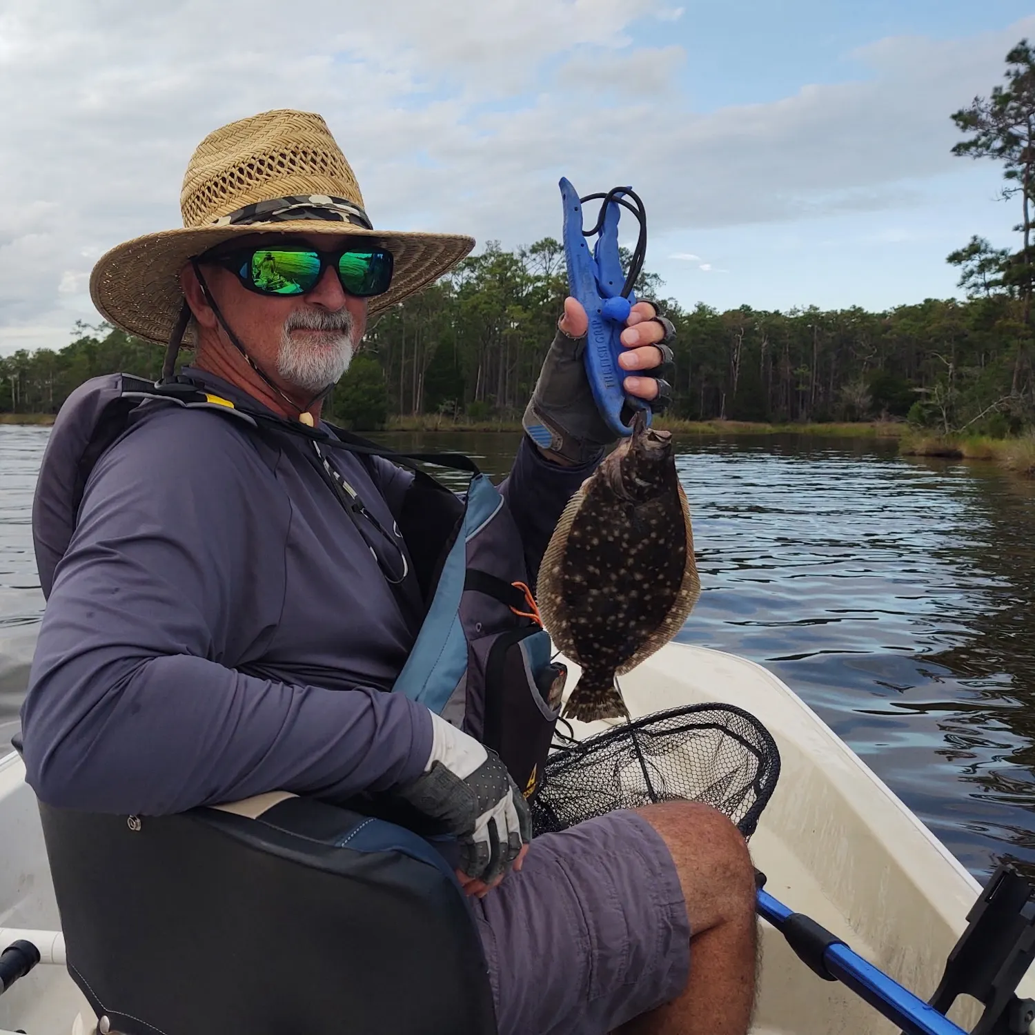 Summer flounder caught on Fishbrain