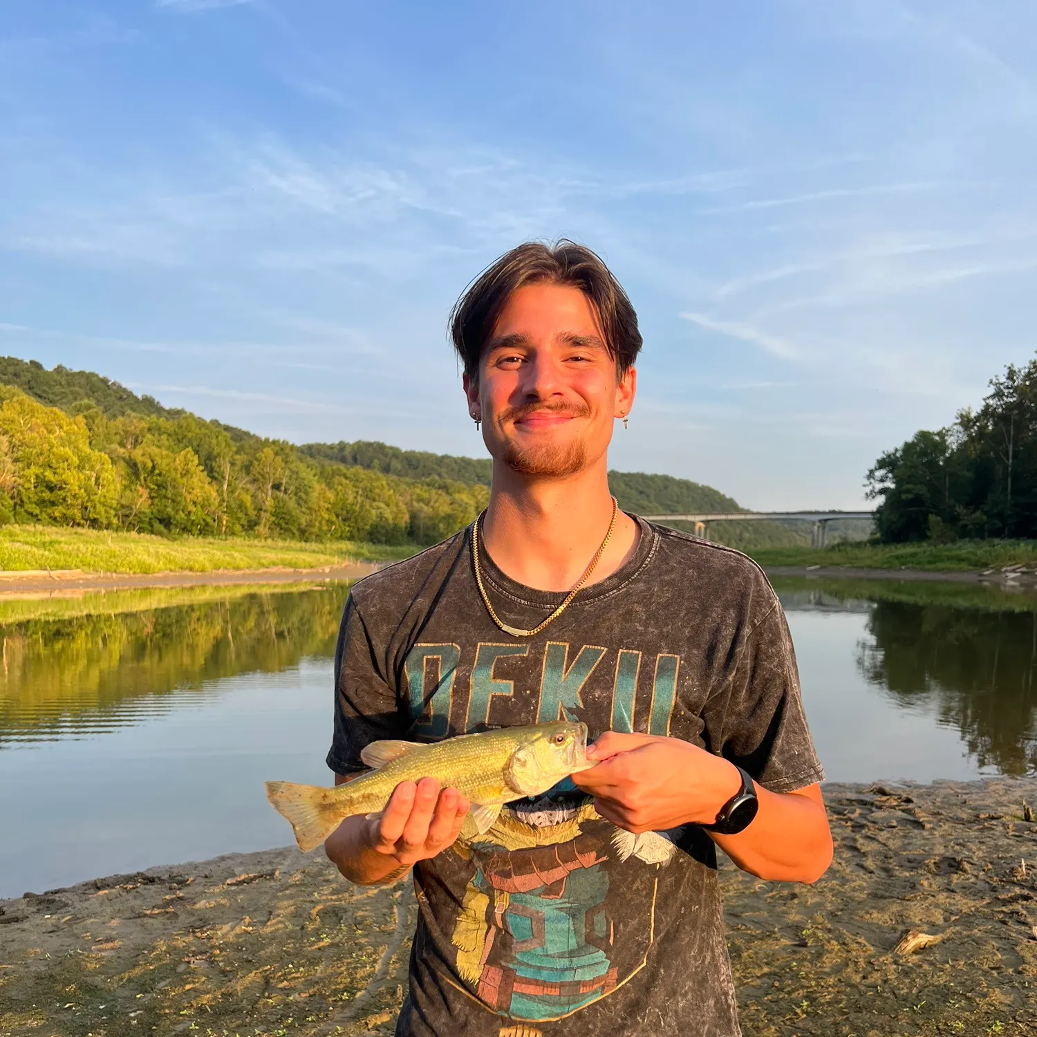 Smallmouth bass caught on Fishbrain