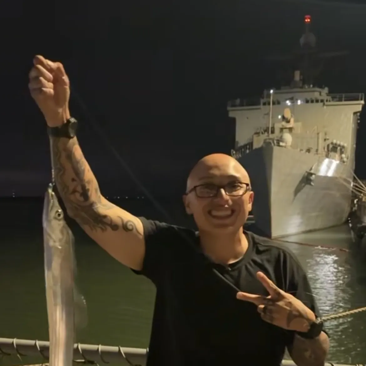 Atlantic cutlassfish caught on Fishbrain