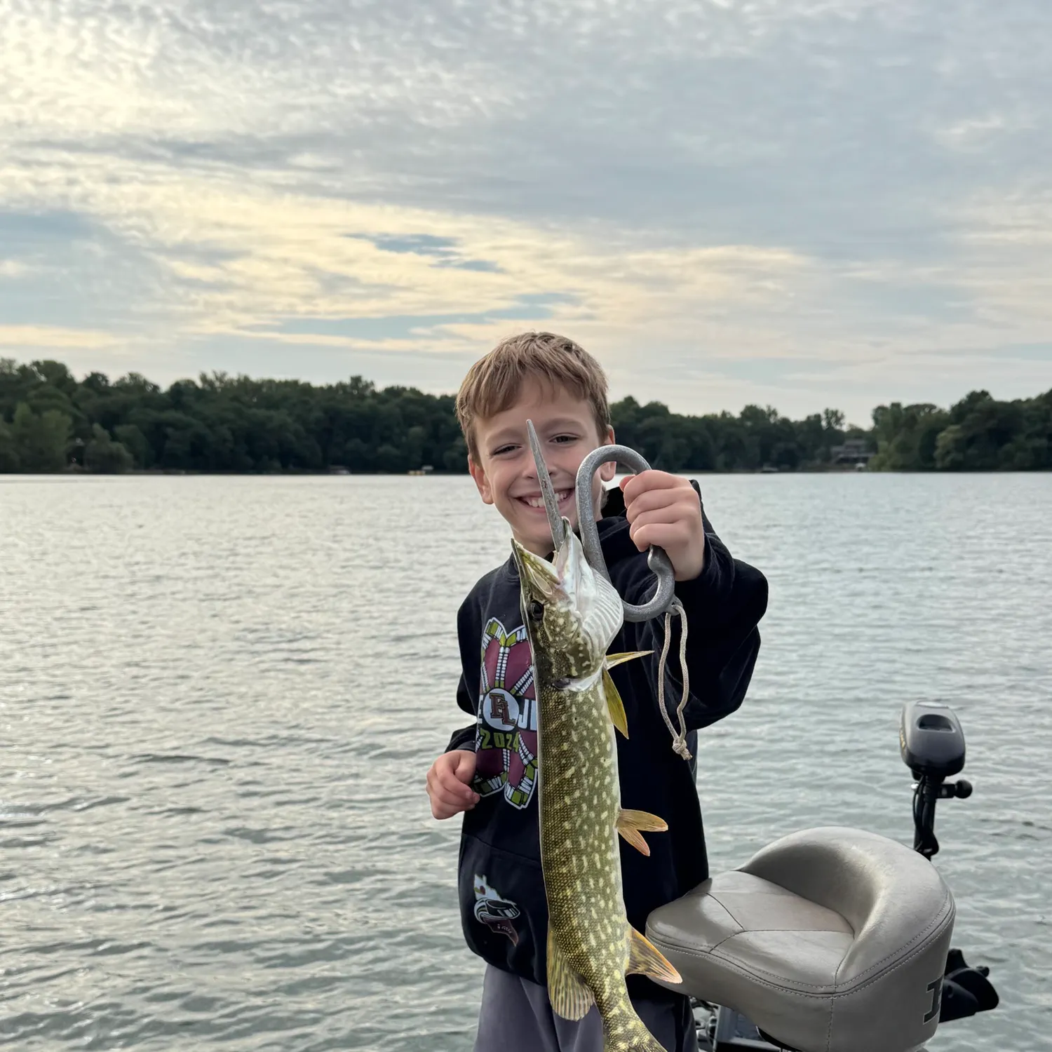 Northern pike caught on Fishbrain