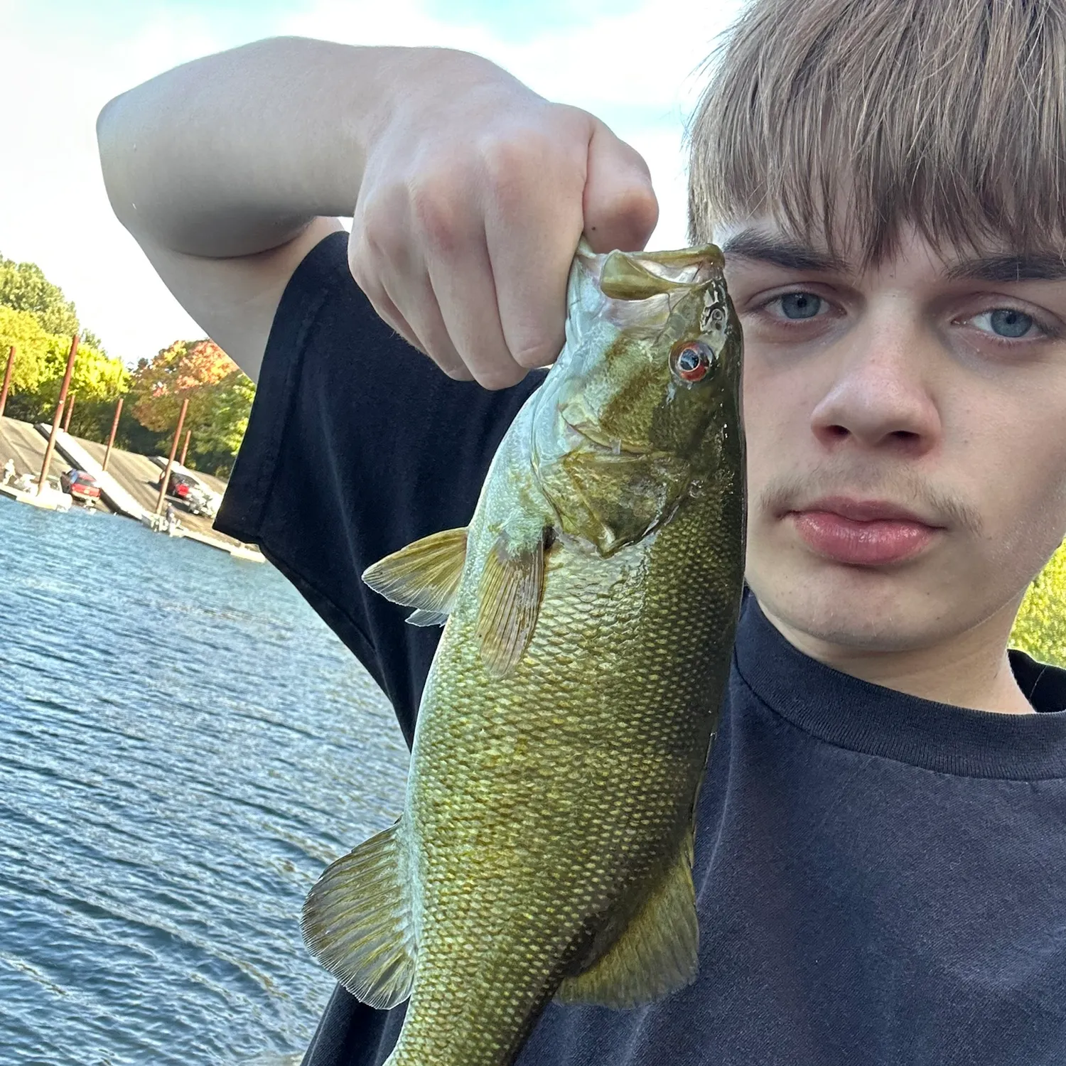 Smallmouth bass caught on Fishbrain