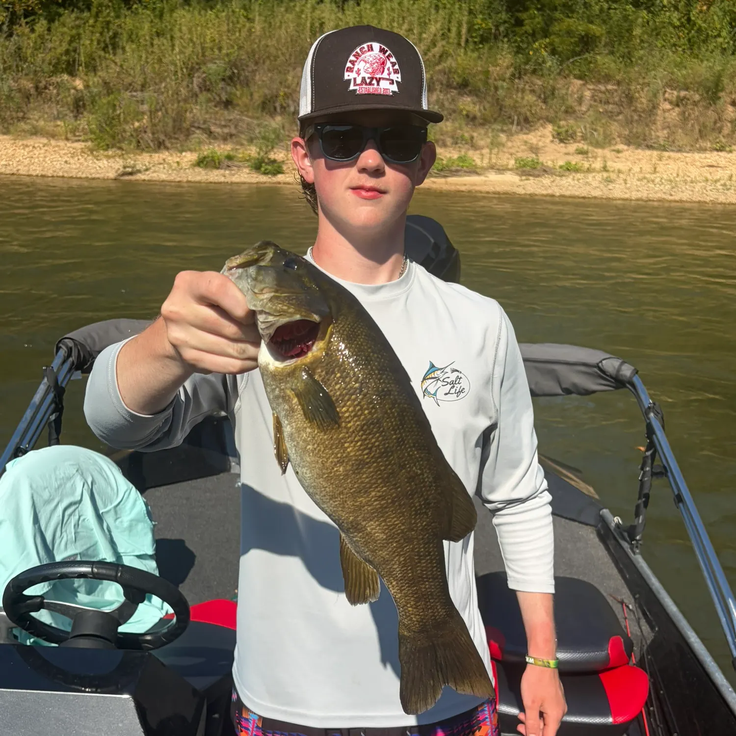 Smallmouth bass caught on Fishbrain