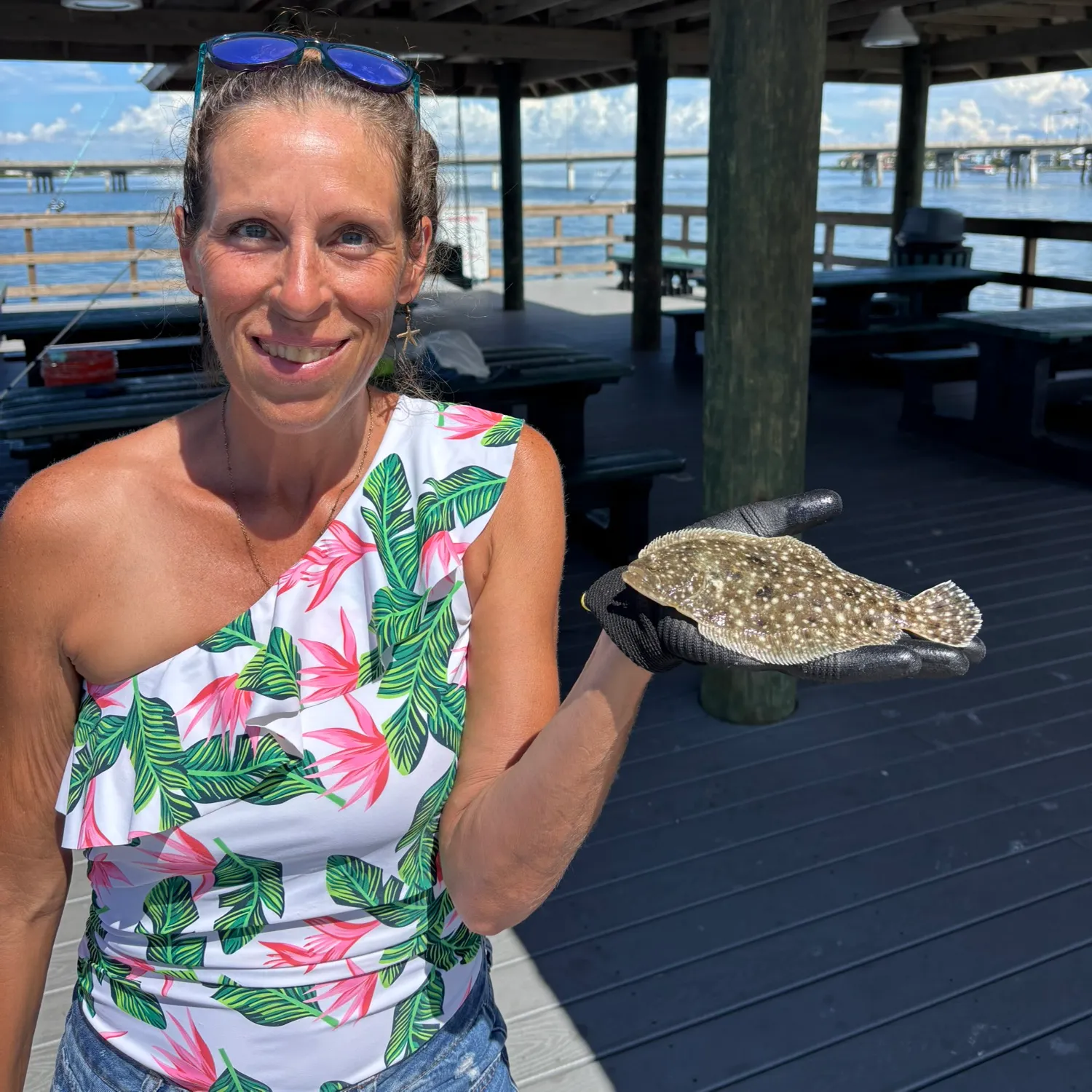 Southern flounder caught on Fishbrain