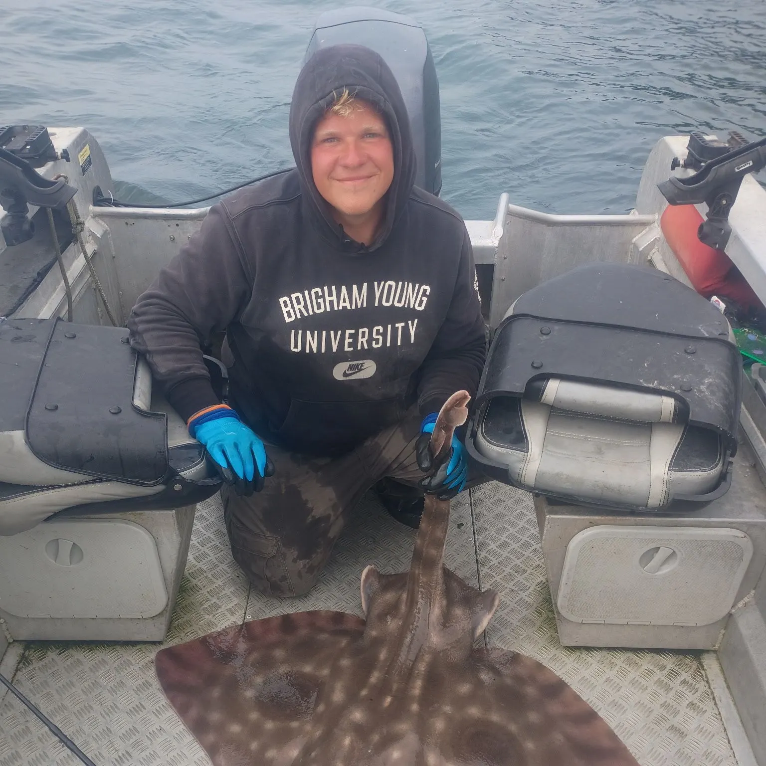 Big skate caught on Fishbrain