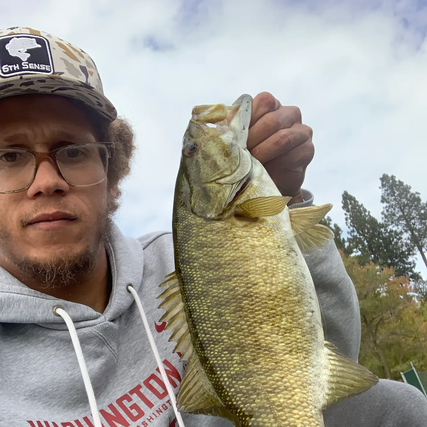 Smallmouth bass caught on Fishbrain