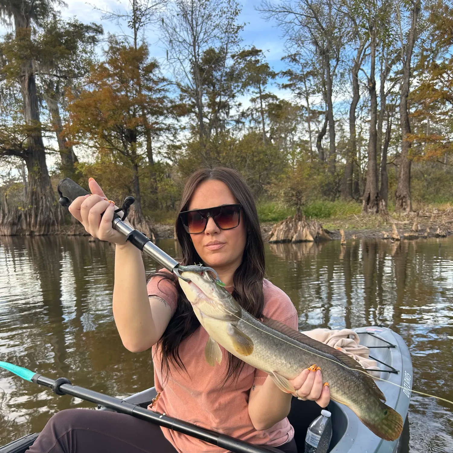 Eyetail bowfin caught on Fishbrain