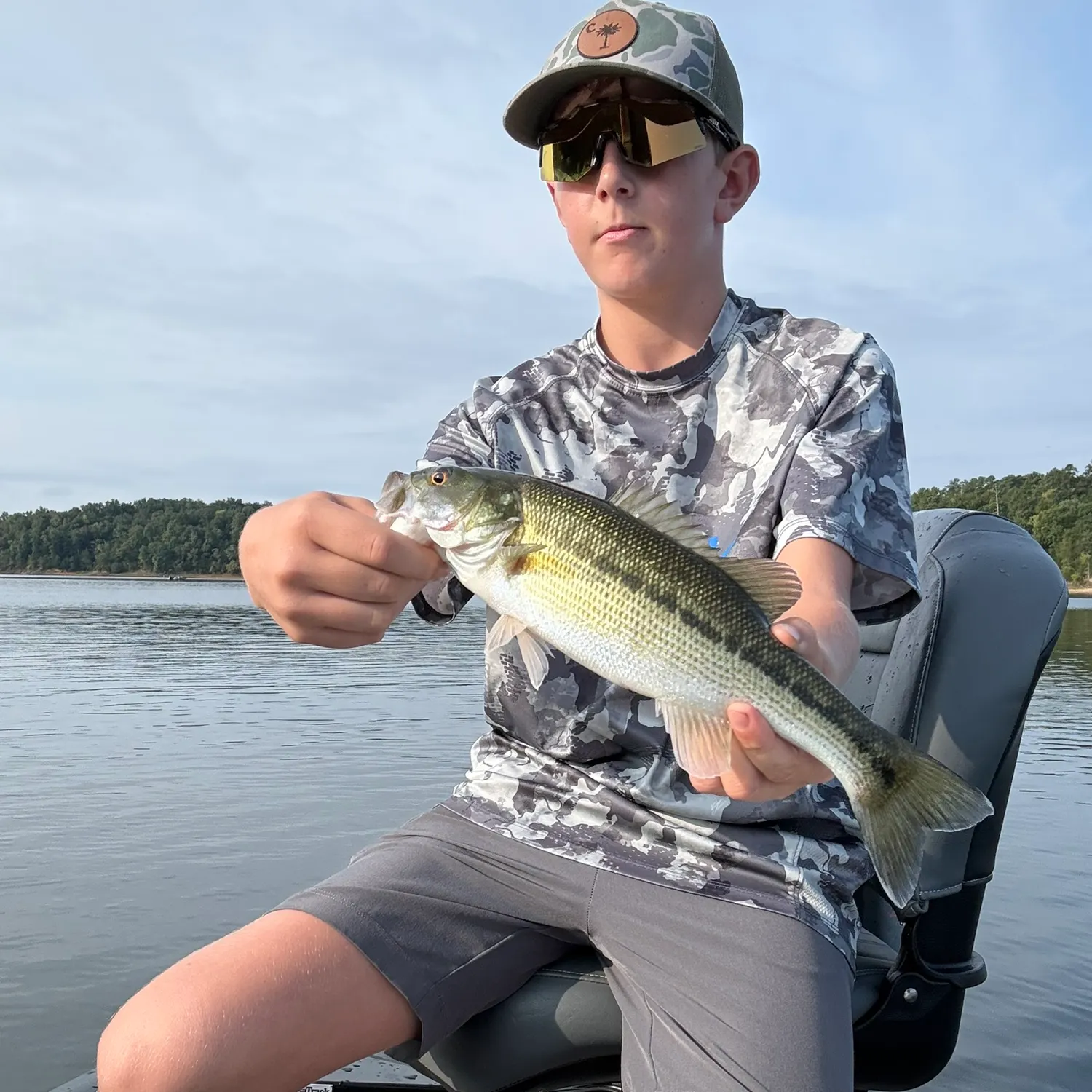 Spotted bass caught on Fishbrain