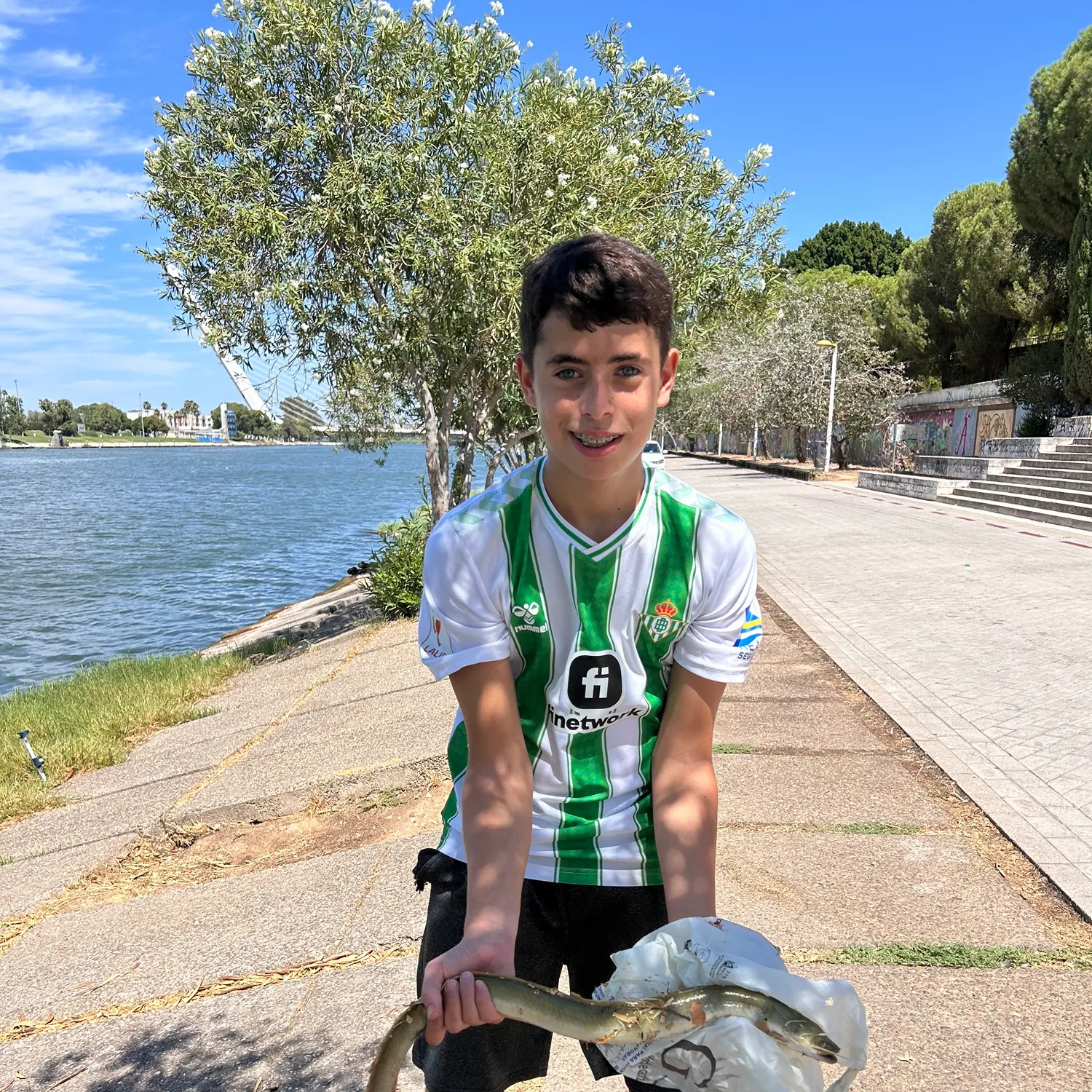 European eel caught on Fishbrain