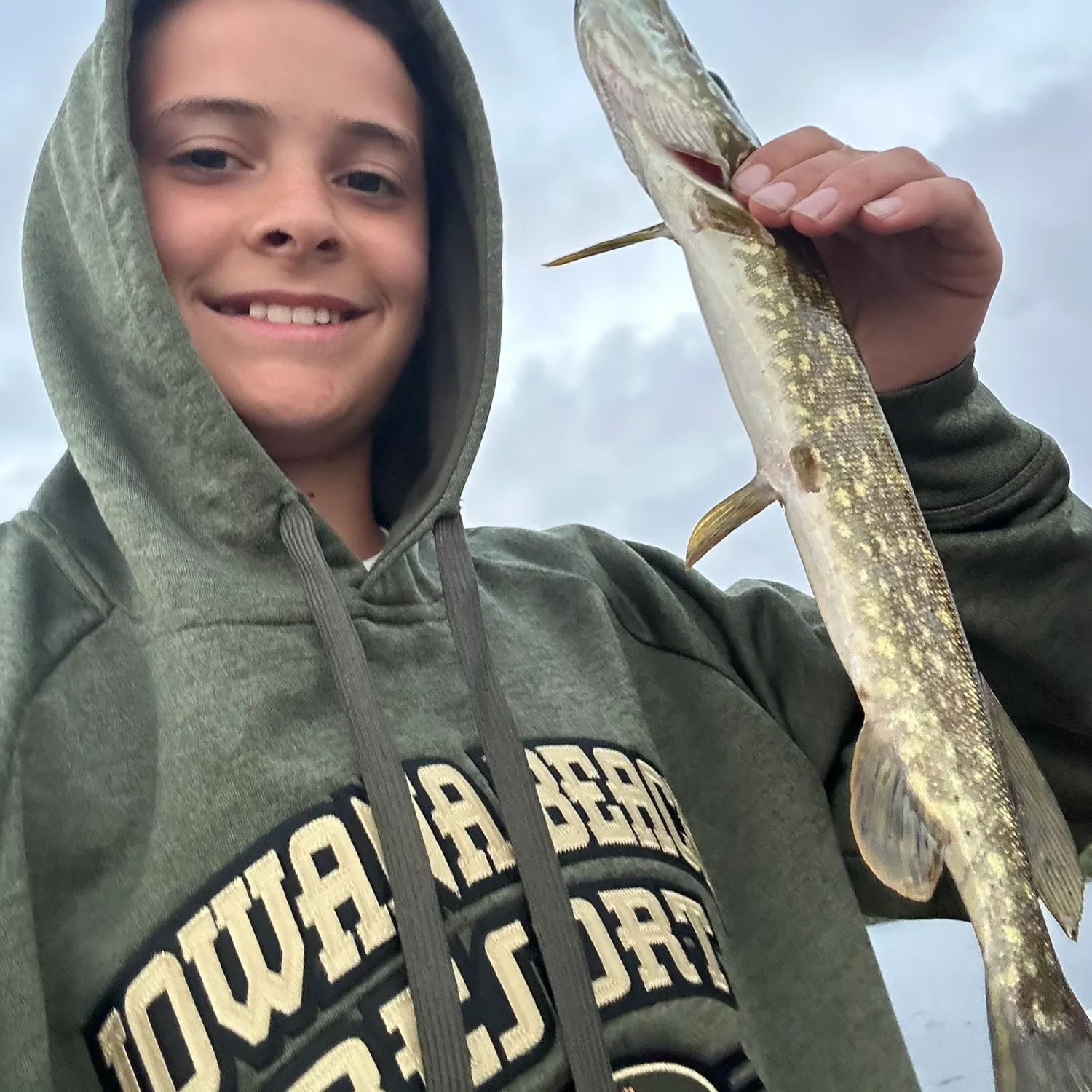 Northern pike caught on Fishbrain