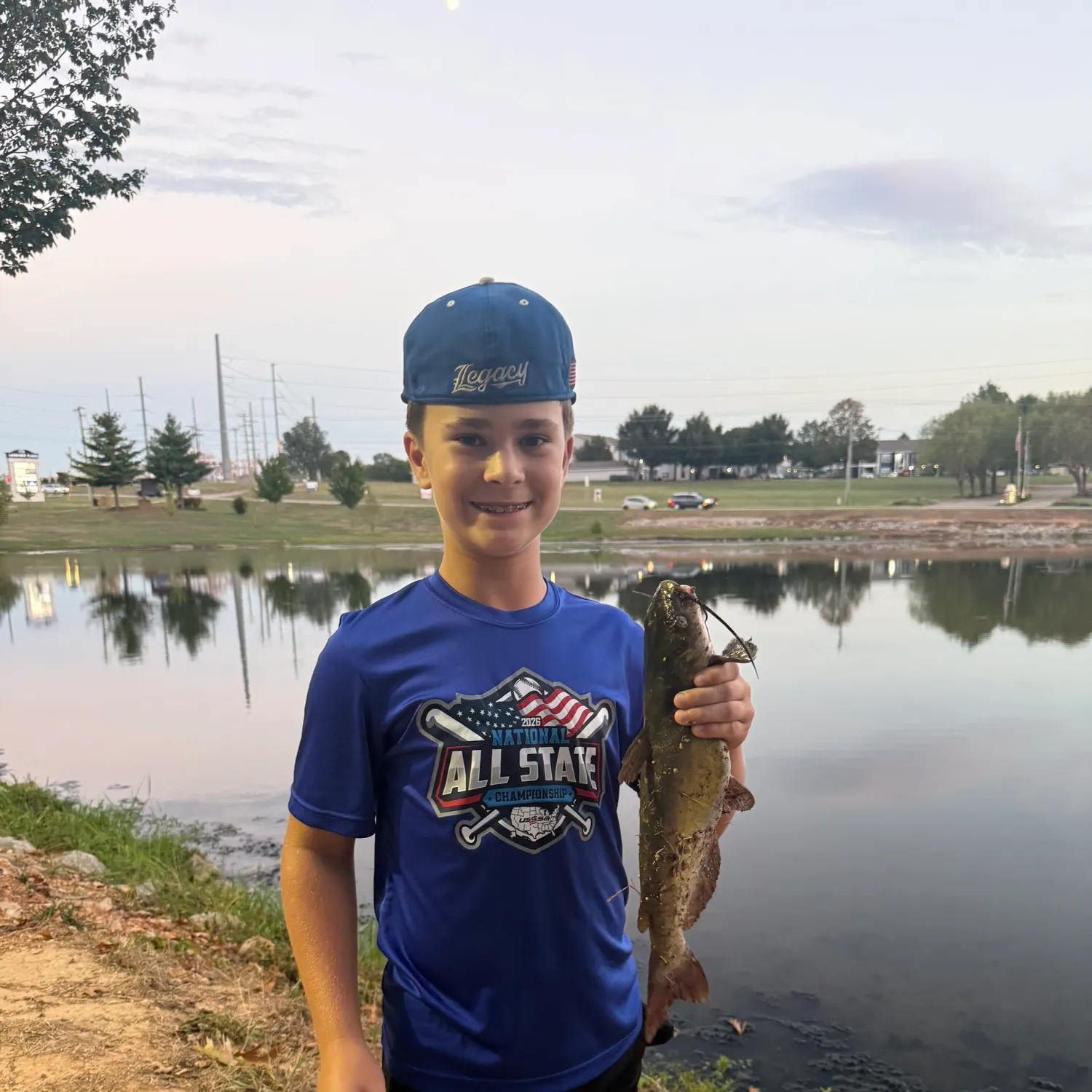 Channel catfish caught on Fishbrain