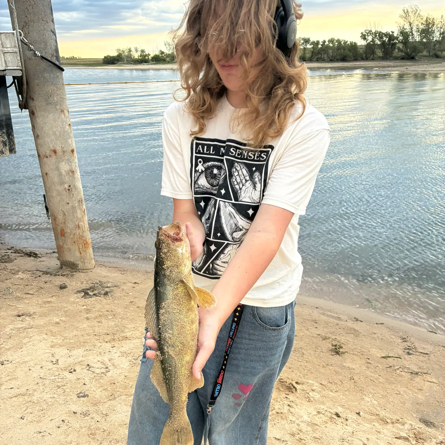Walleye caught on Fishbrain