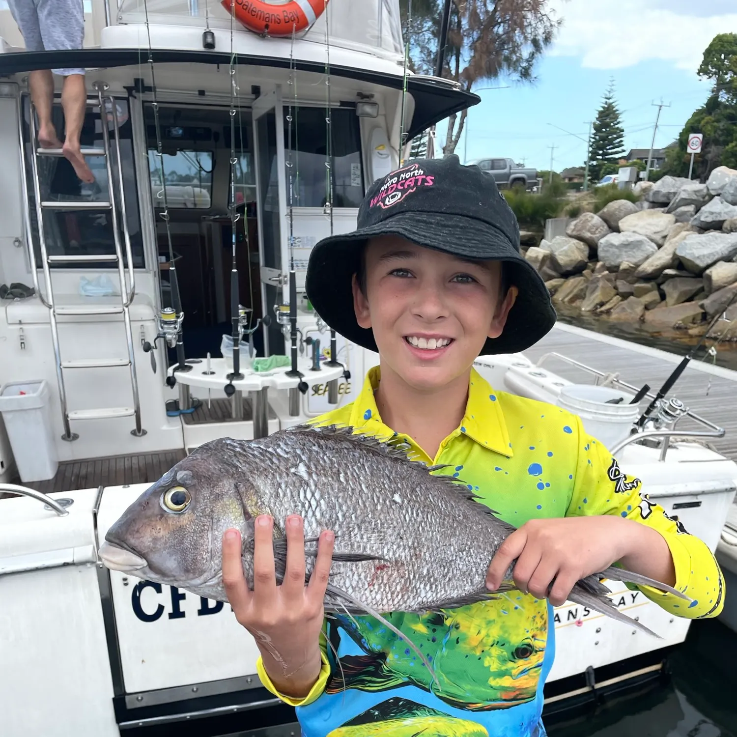 The most popular recent Southern black bream catch on Fishbrain