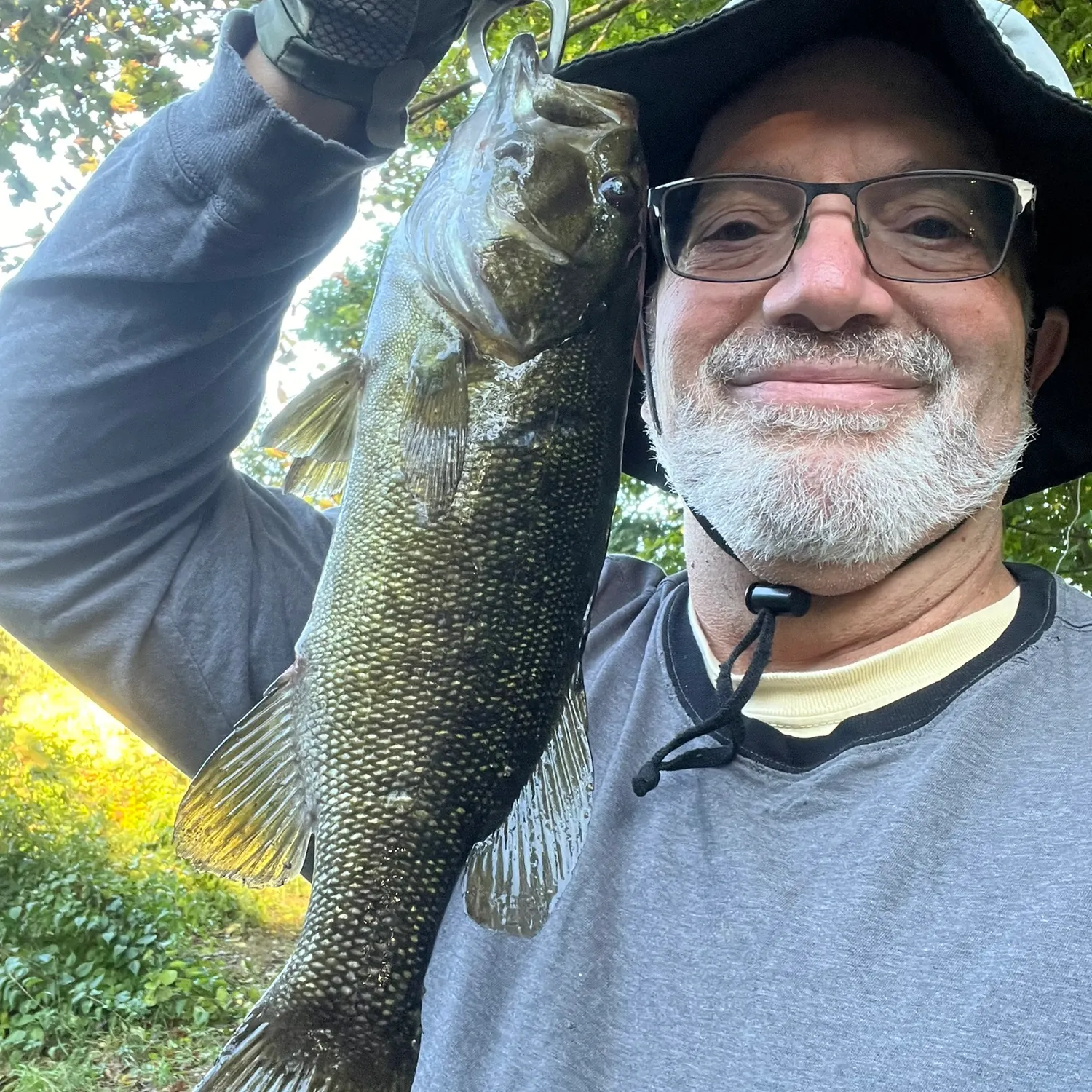 Smallmouth bass caught on Fishbrain