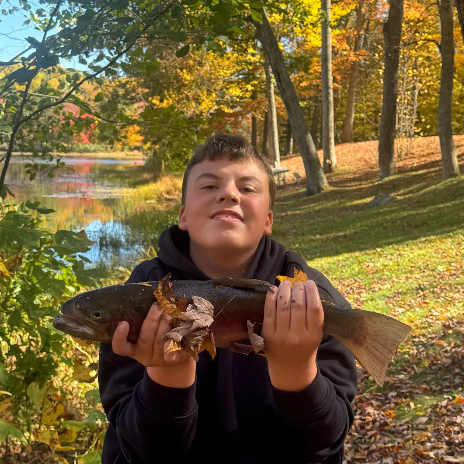 Rainbow trout caught on Fishbrain