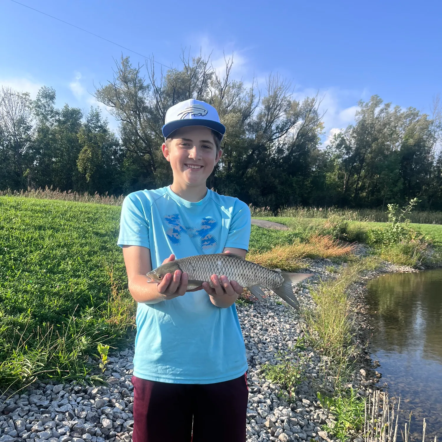 Grass carp caught on Fishbrain