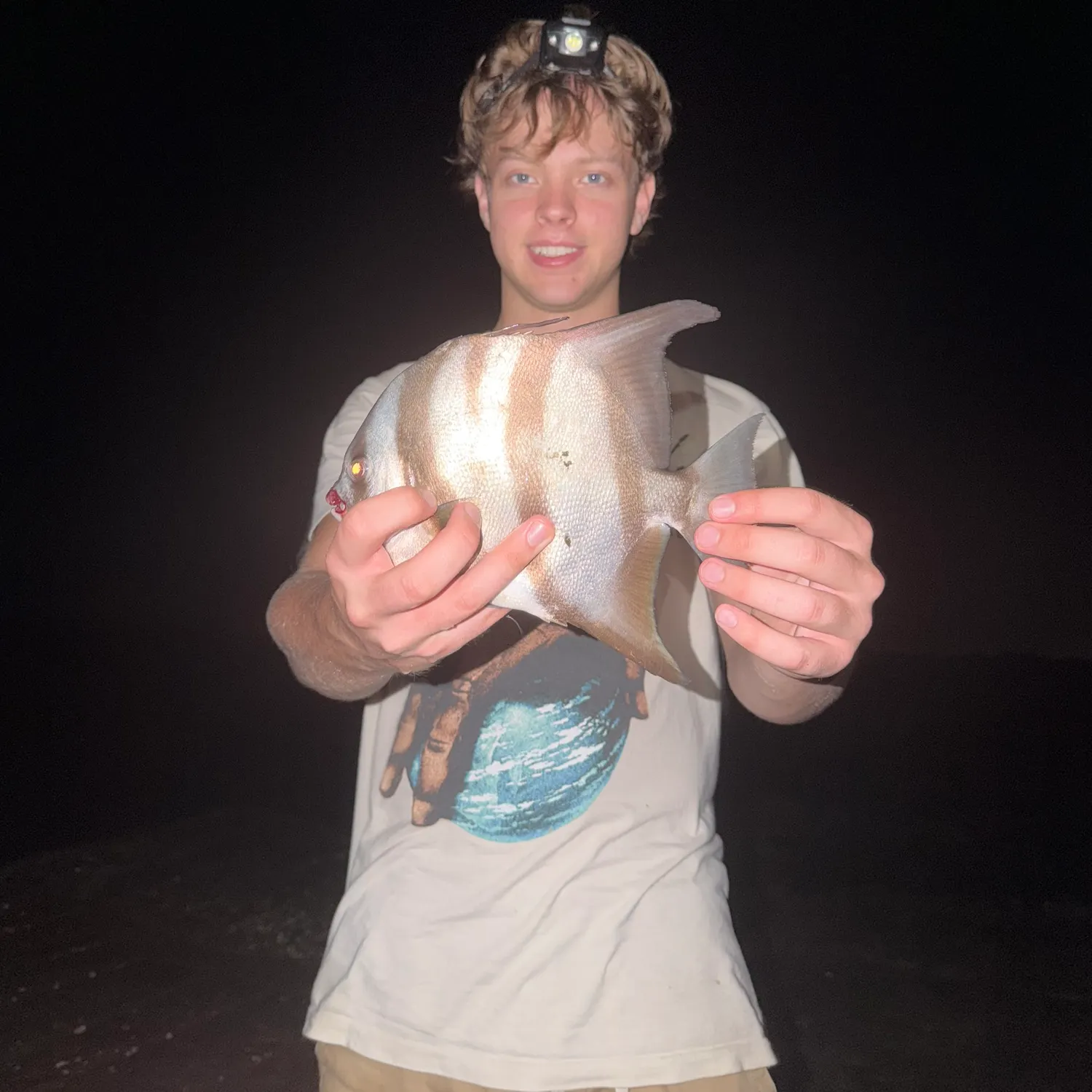Atlantic spadefish caught on Fishbrain
