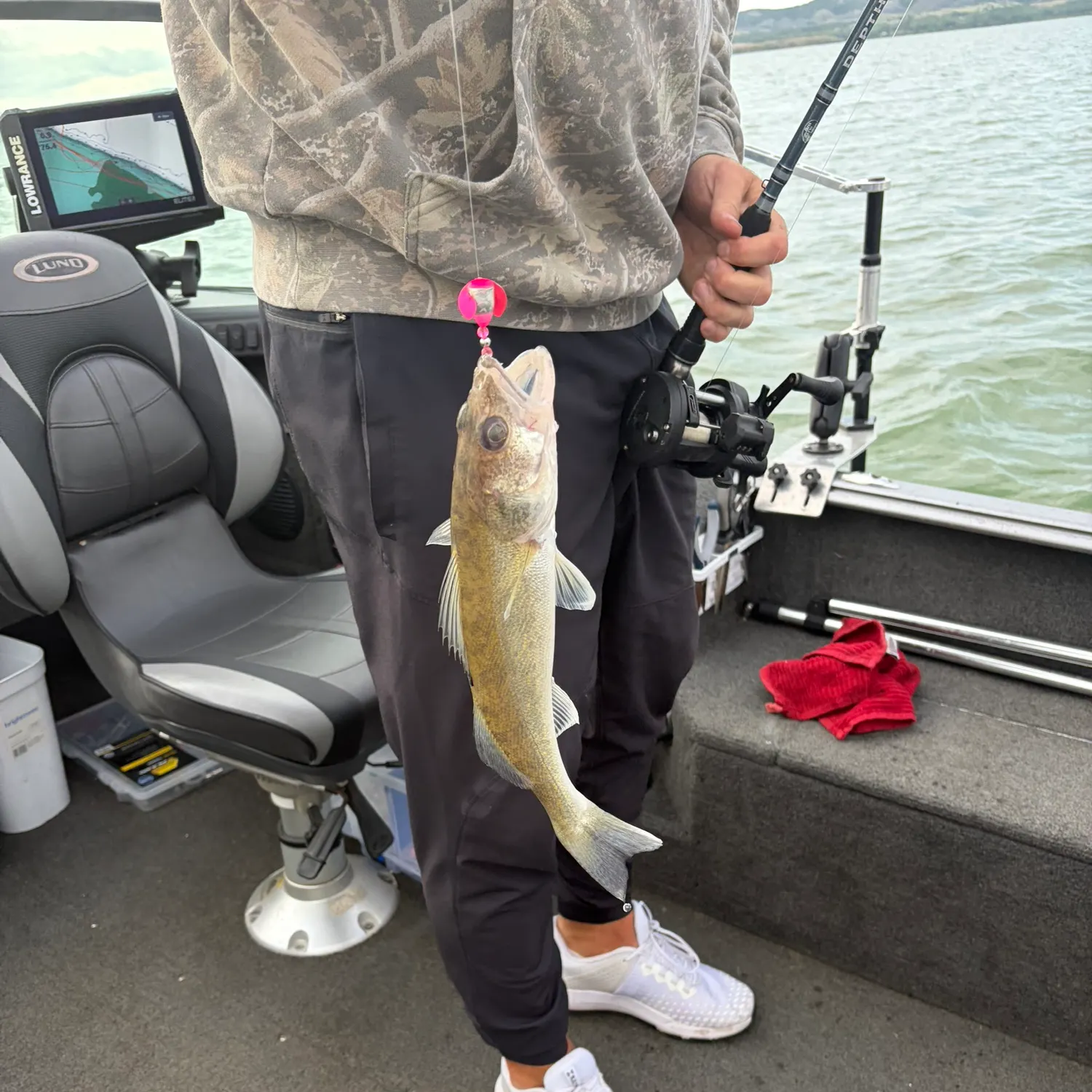 Walleye caught on Fishbrain