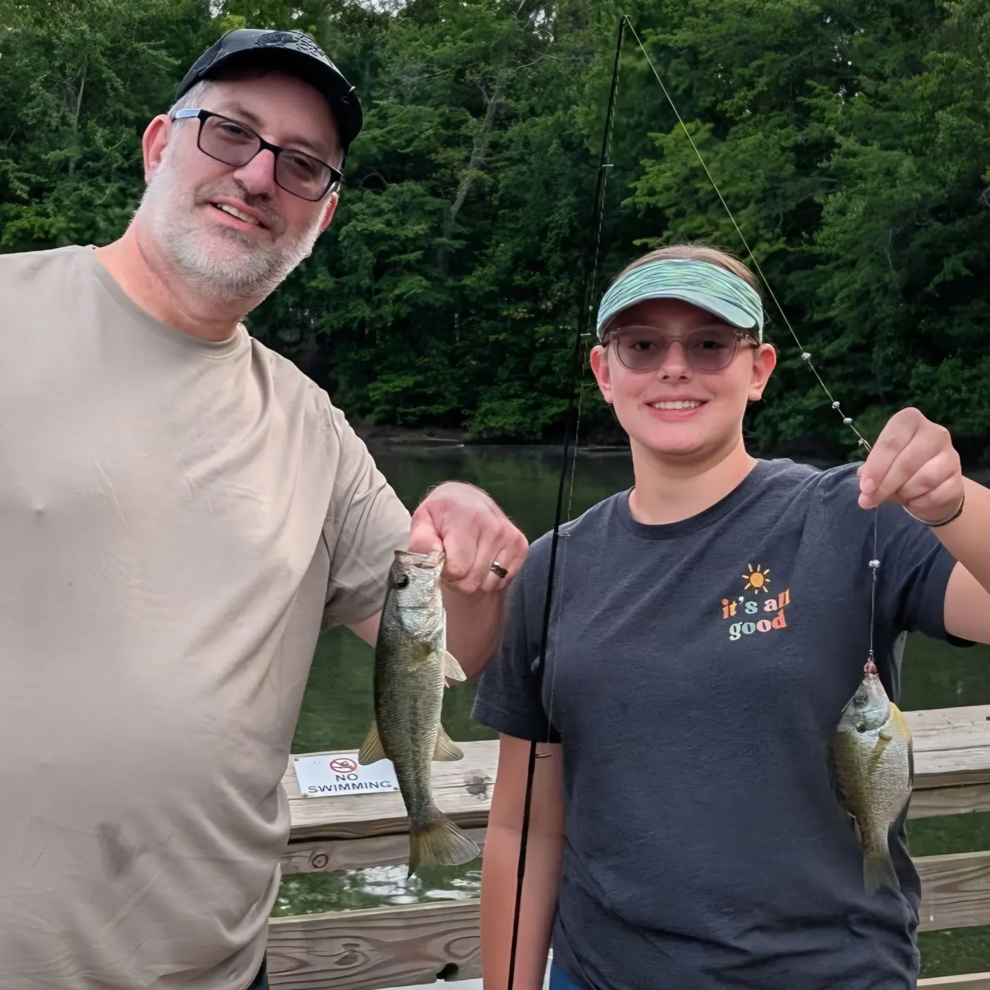 recently logged catches