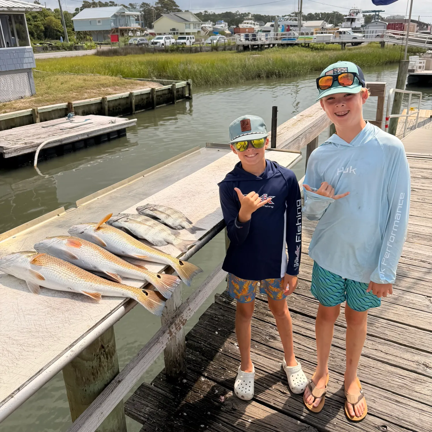 recently logged catches