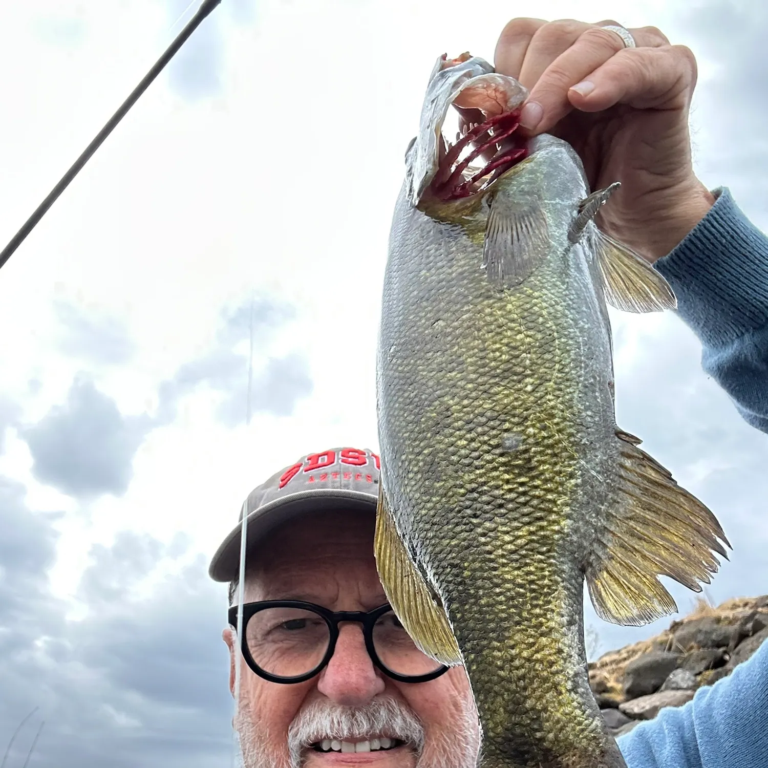 Smallmouth bass caught on Fishbrain