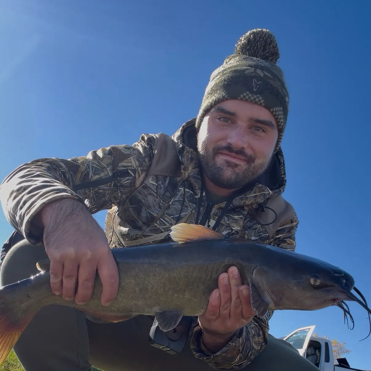 Channel catfish caught on Fishbrain