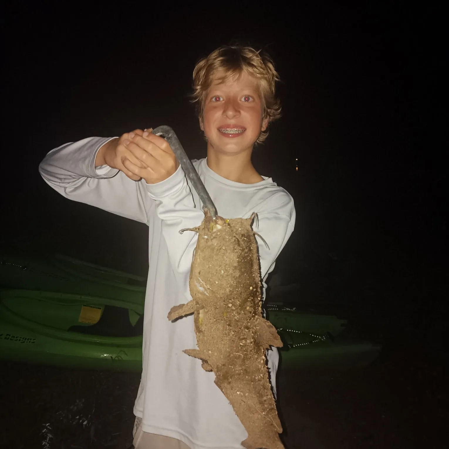 Flathead catfish caught on Fishbrain