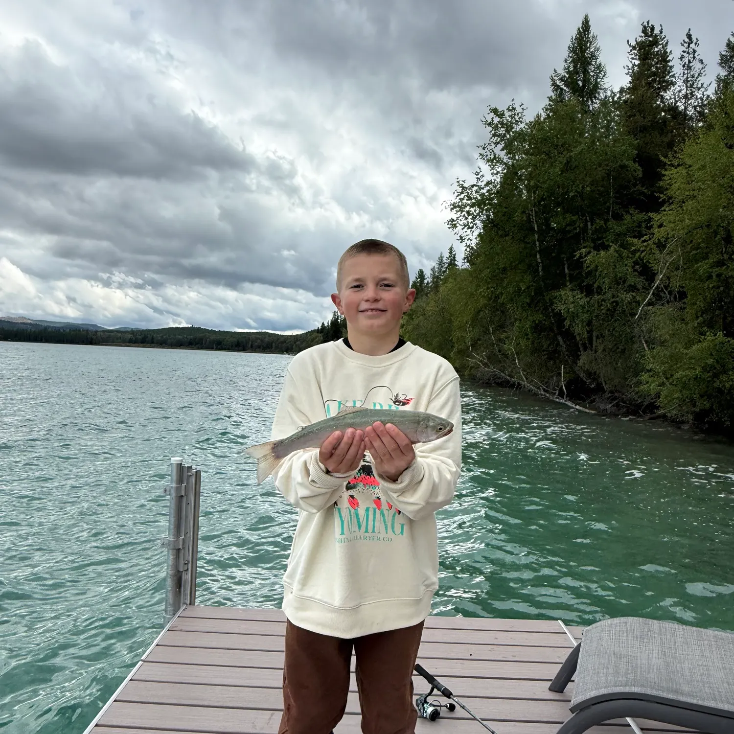 Rainbow trout caught on Fishbrain