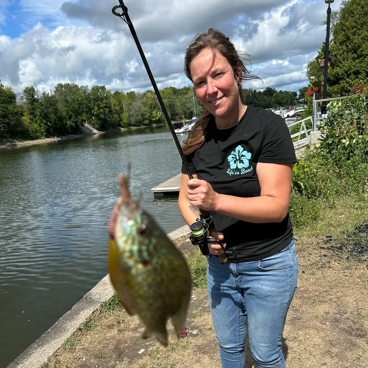 recently logged catches