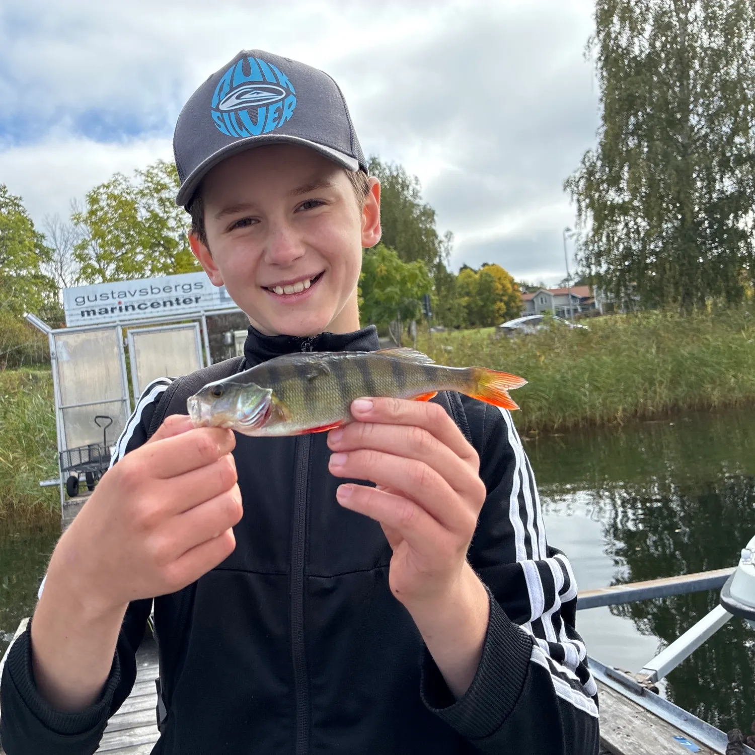 European perch caught on Fishbrain