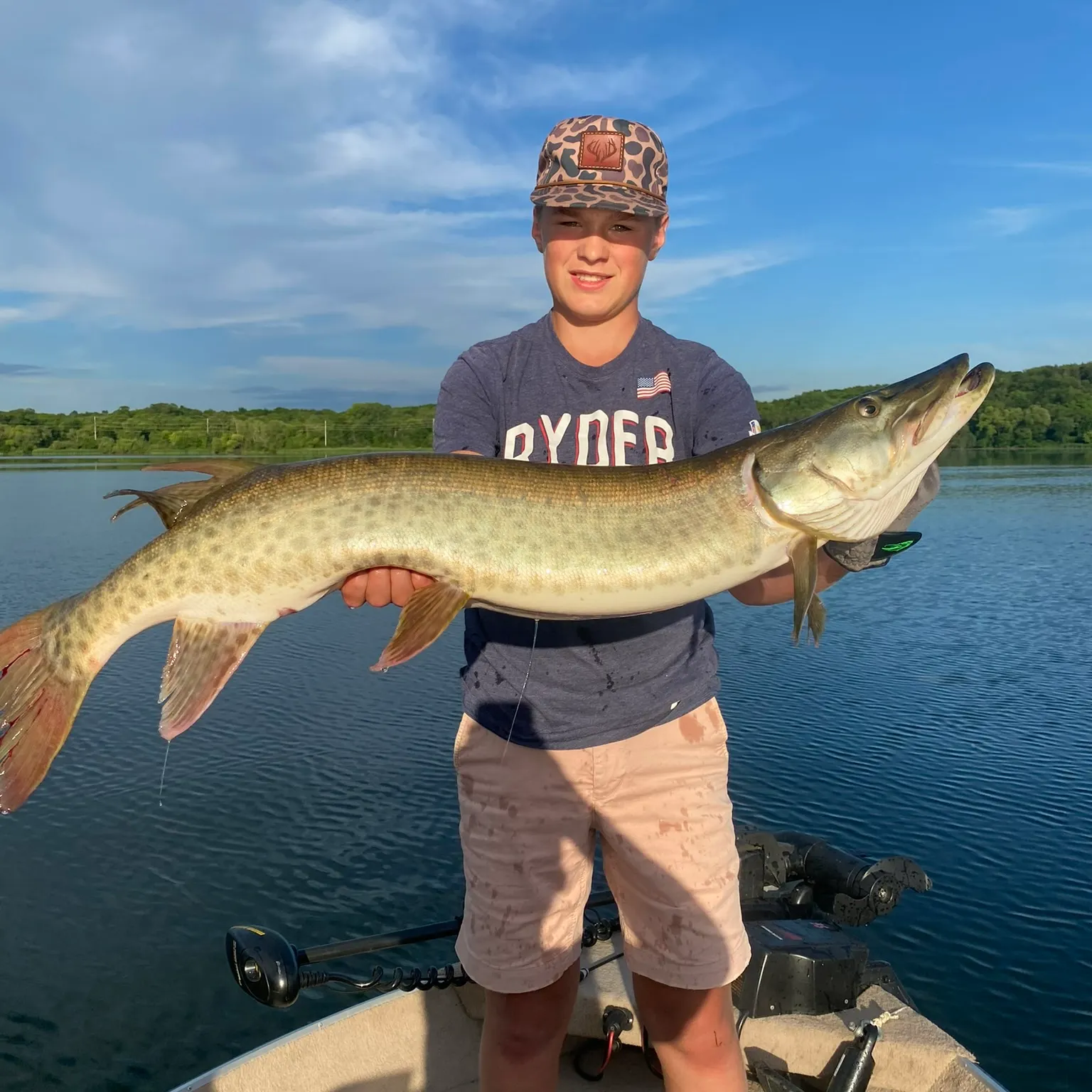 The most recent Muskellunge catches on Fishbrain