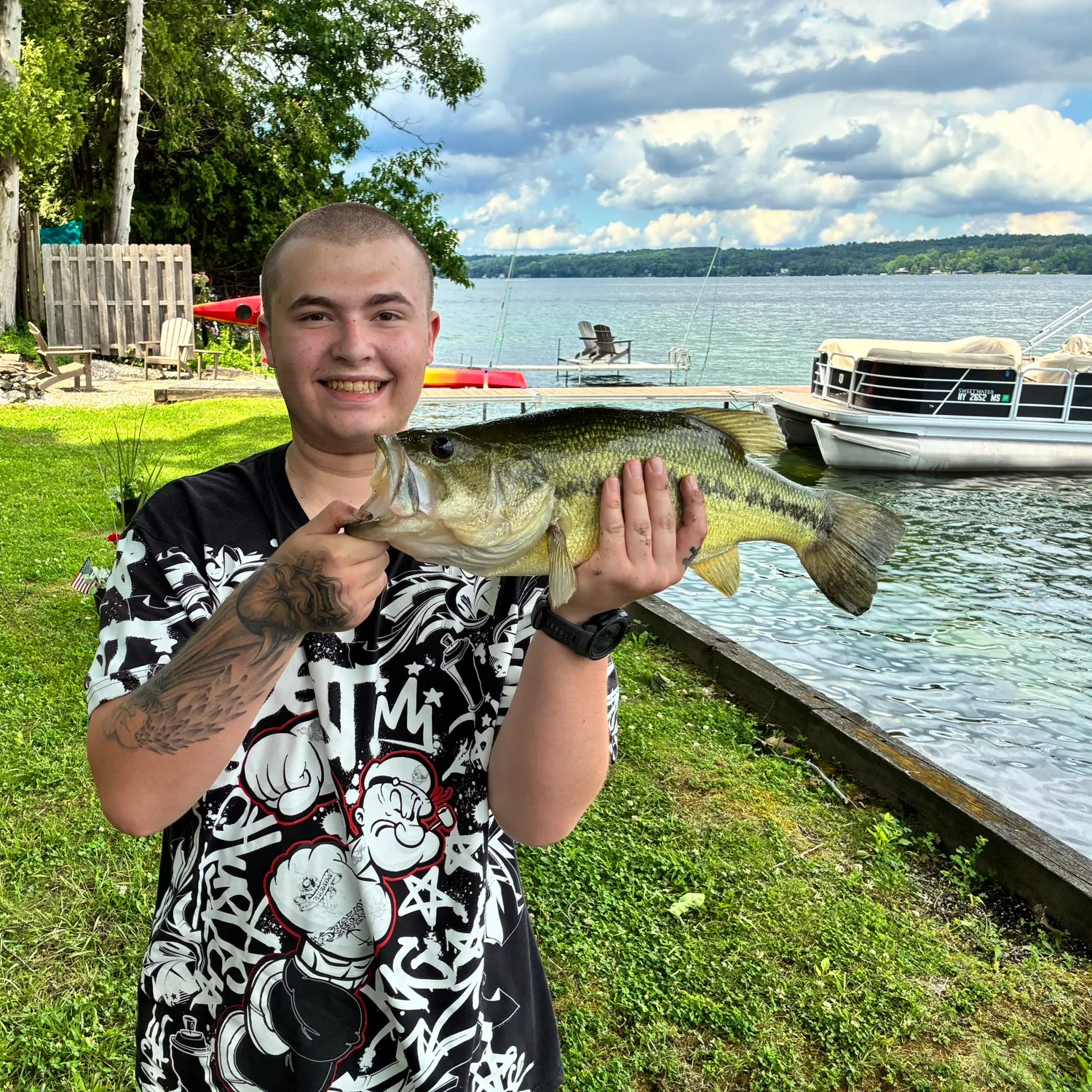 recently logged catches