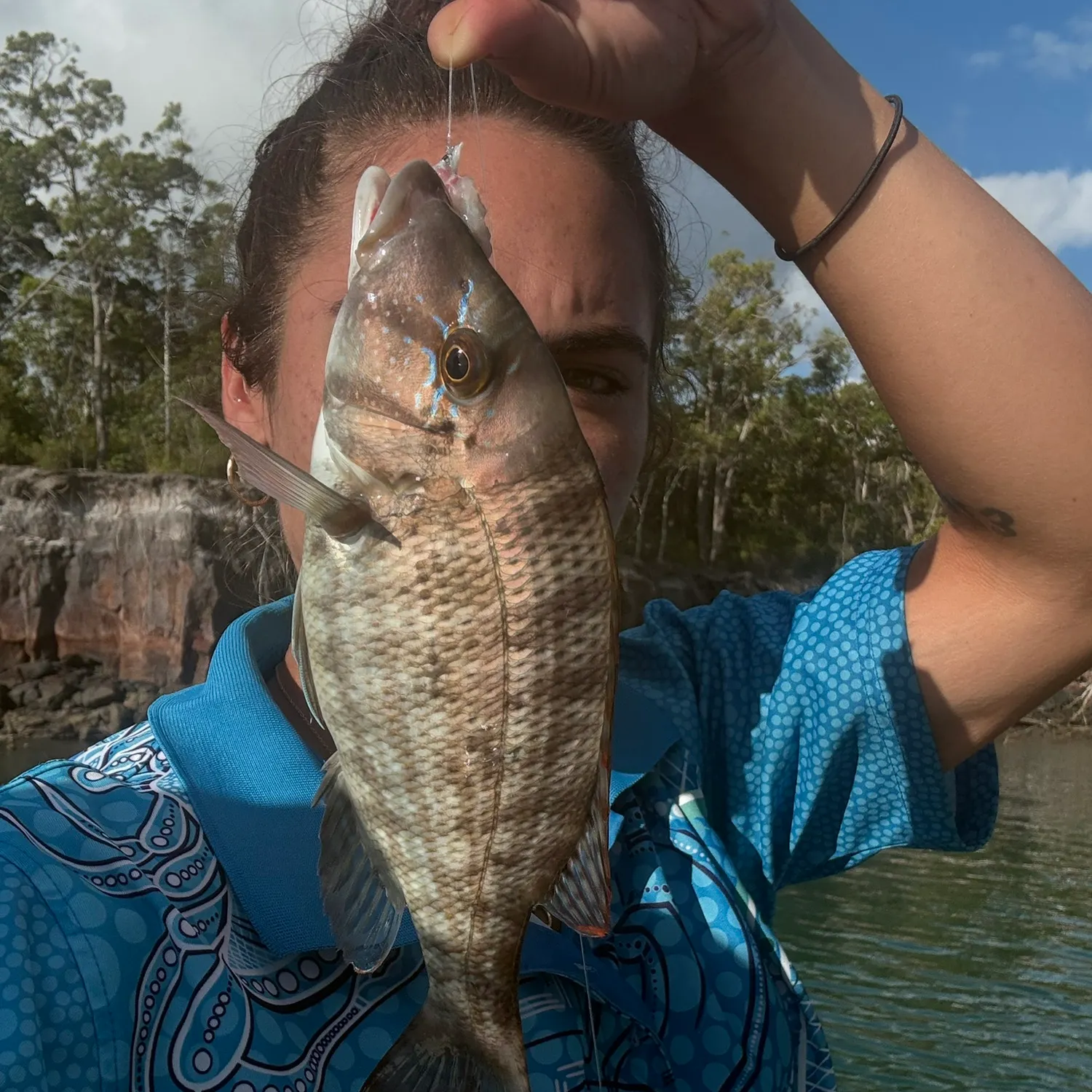 The most recent Grass emperor catches on Fishbrain