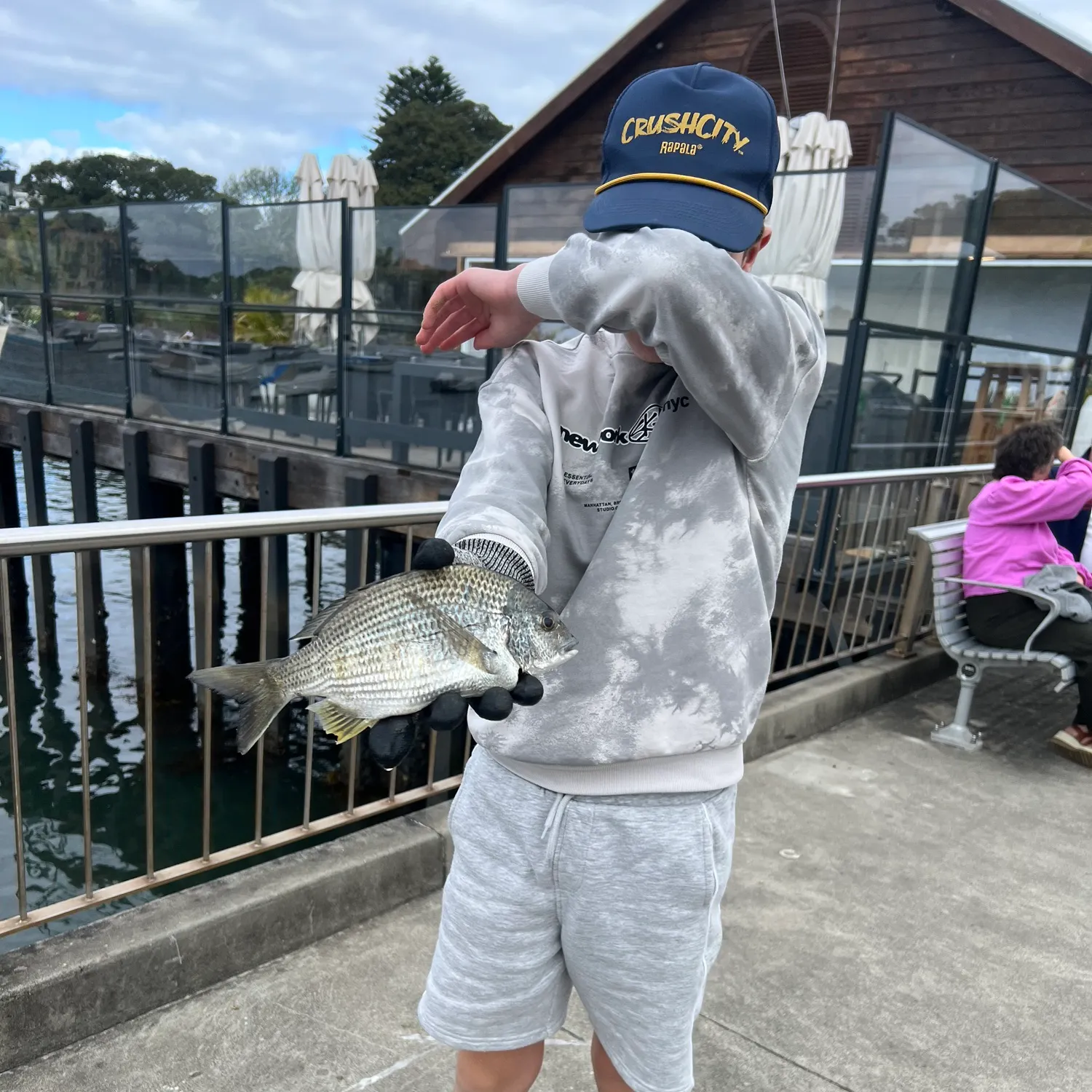 Surf bream caught on Fishbrain