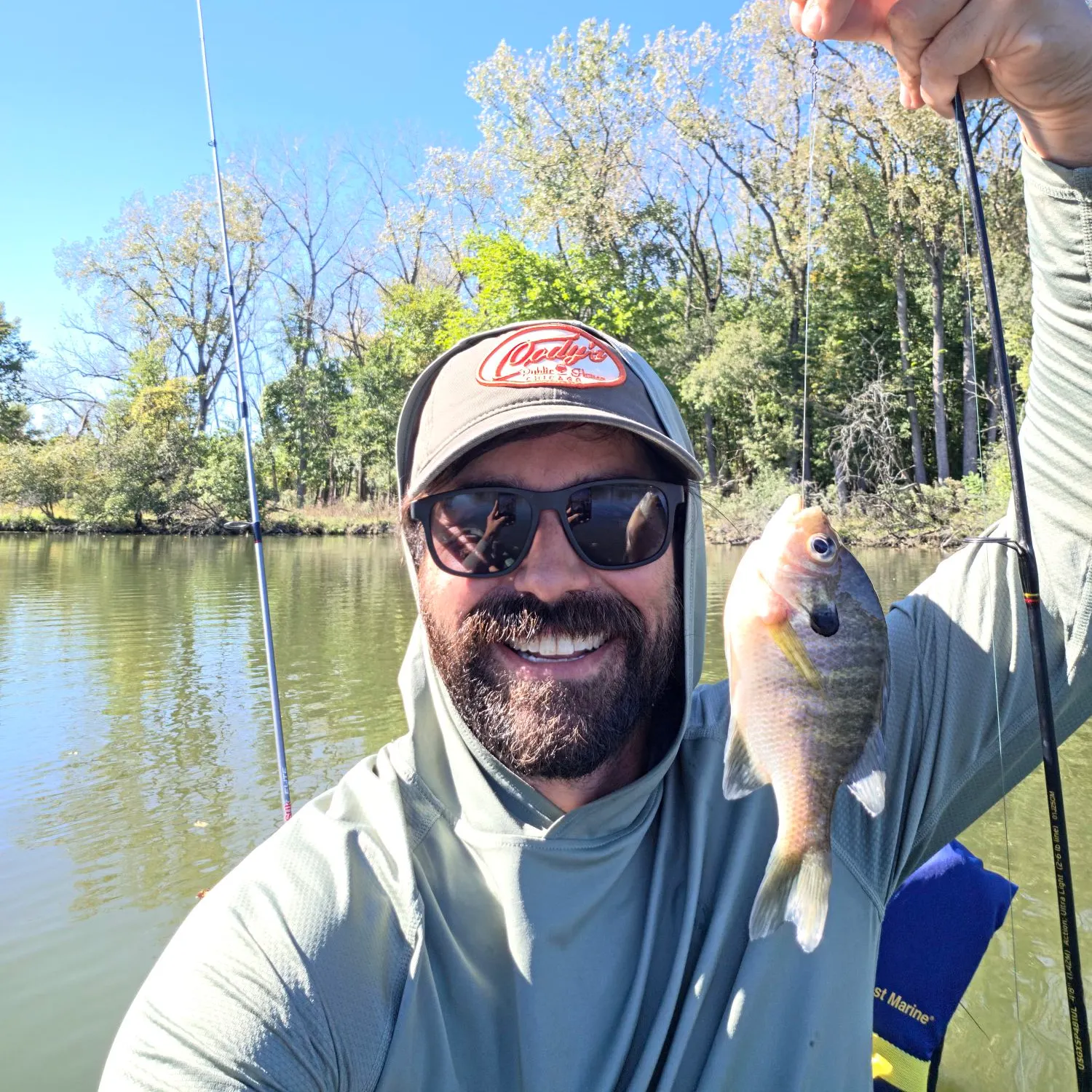 Bluegill caught on Fishbrain