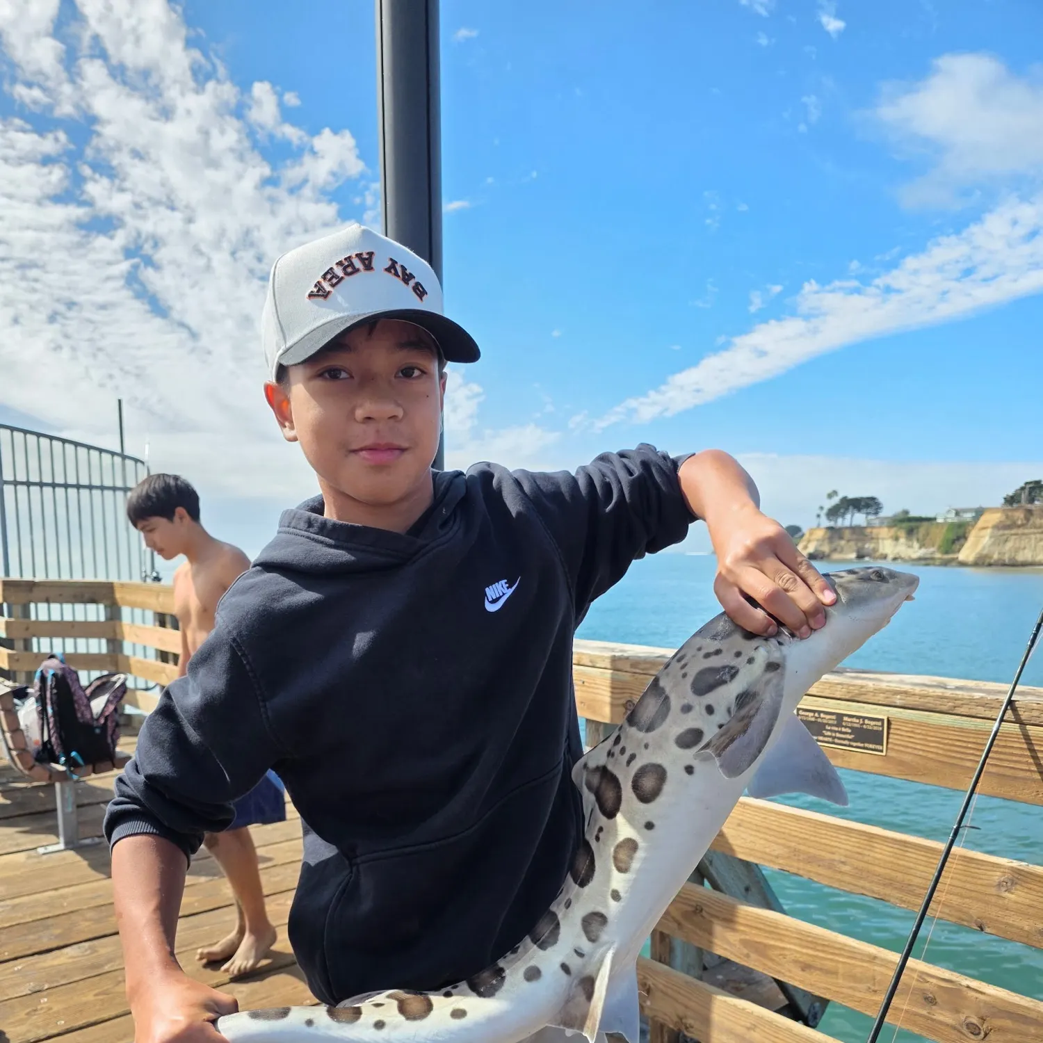 Leopard shark caught on Fishbrain
