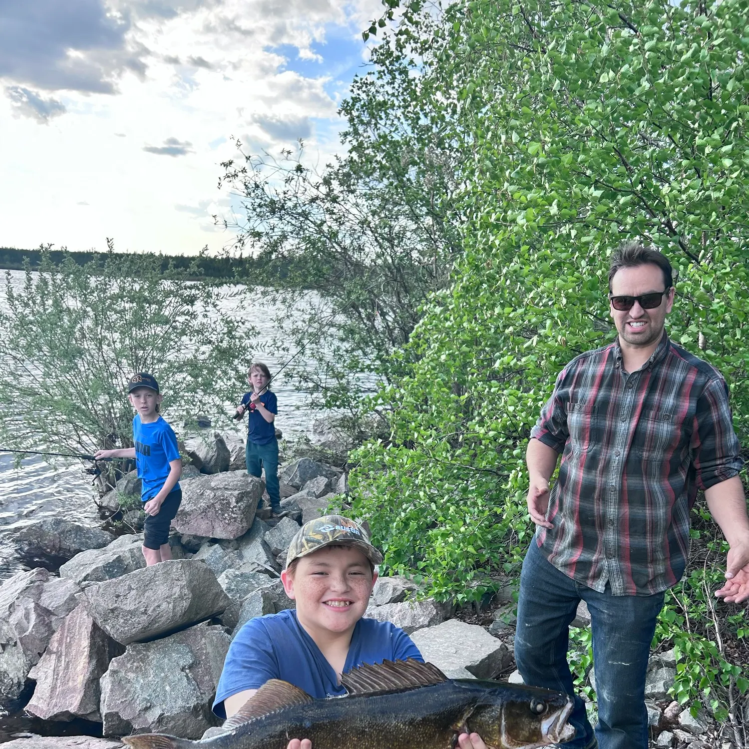Walleye caught on Fishbrain