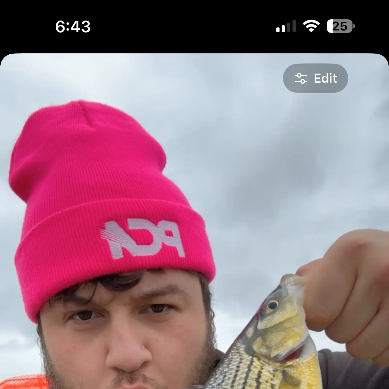 recently logged catches