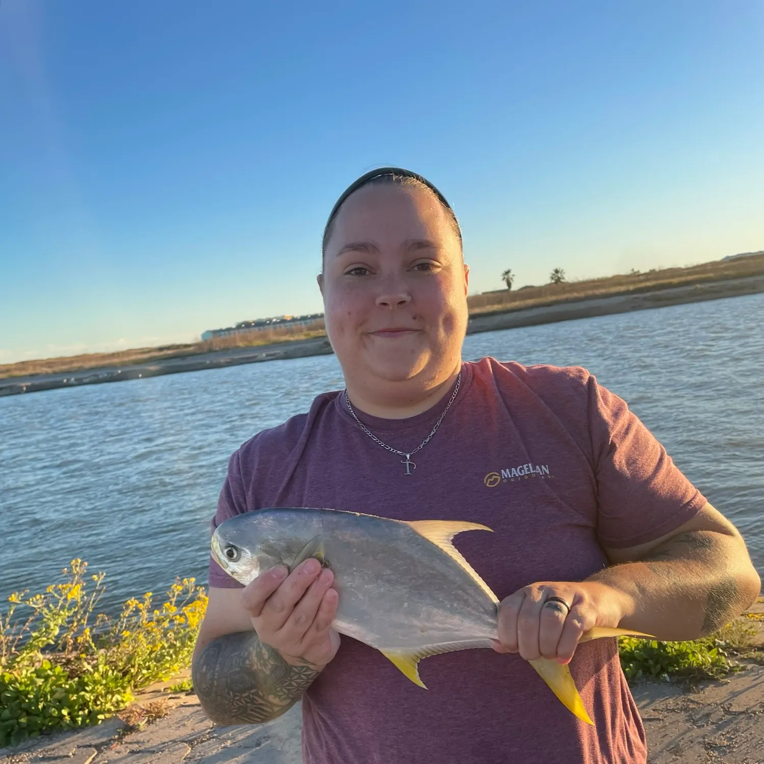 The most recent Pacific pompano catches on Fishbrain