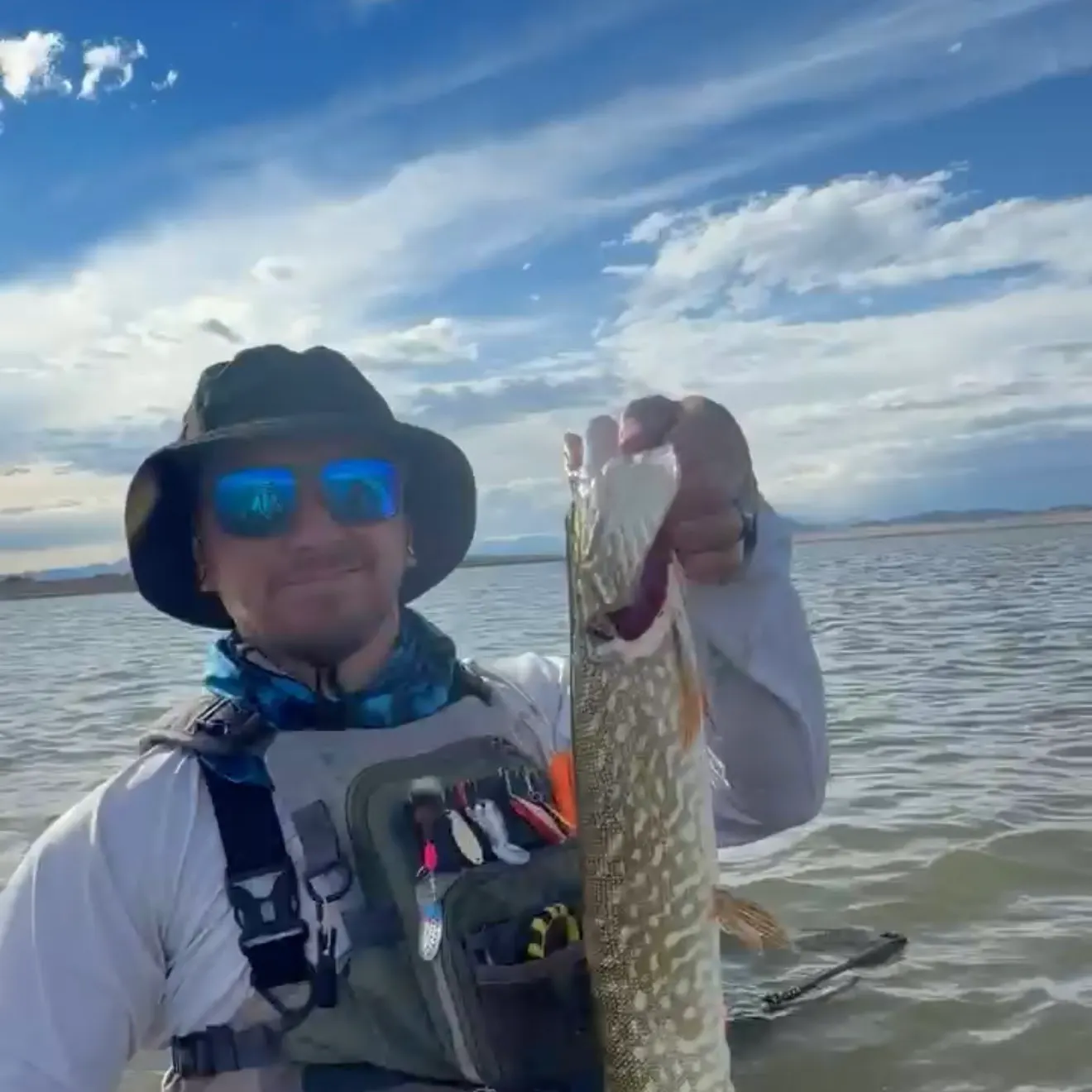 Northern pike caught on Fishbrain