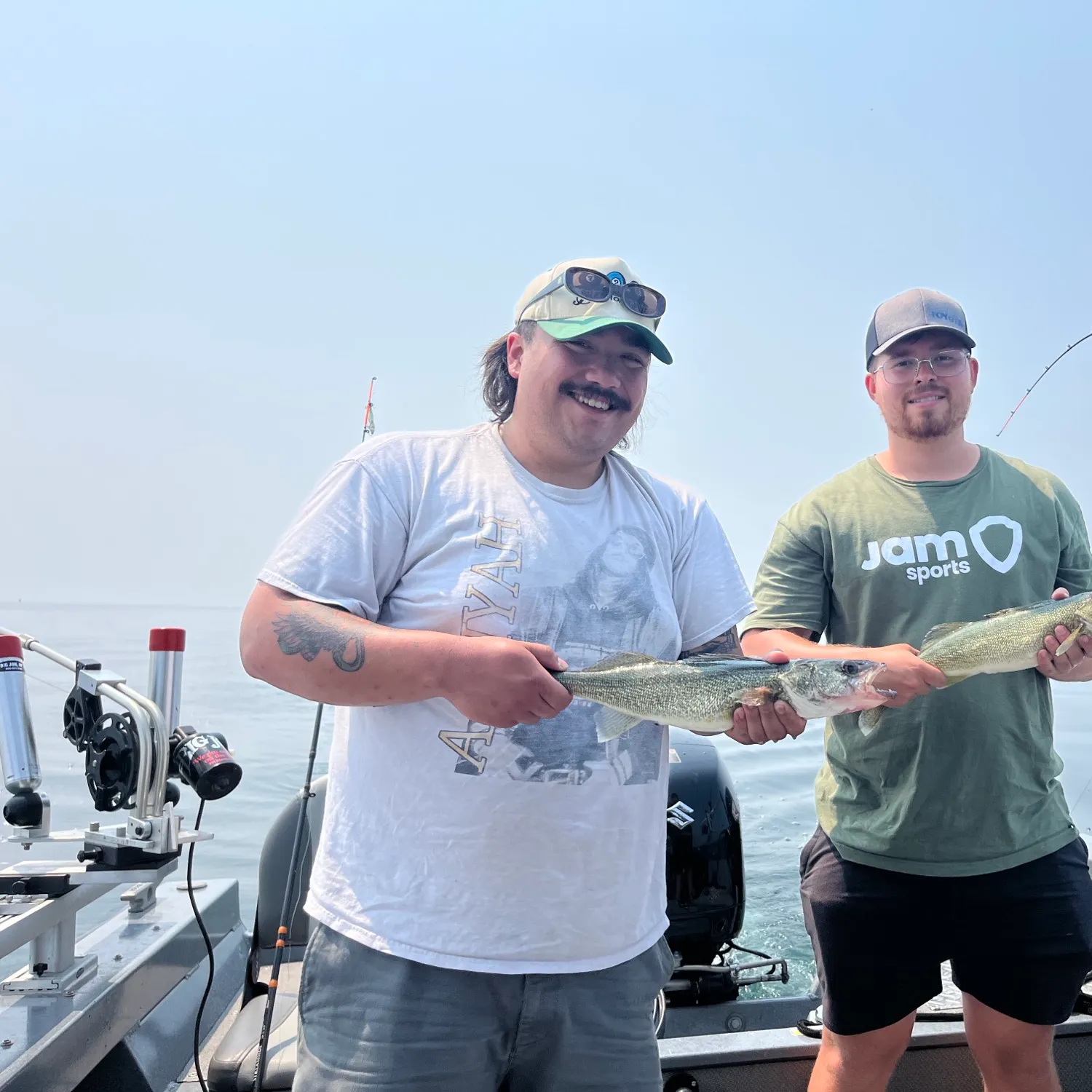 recently logged catches