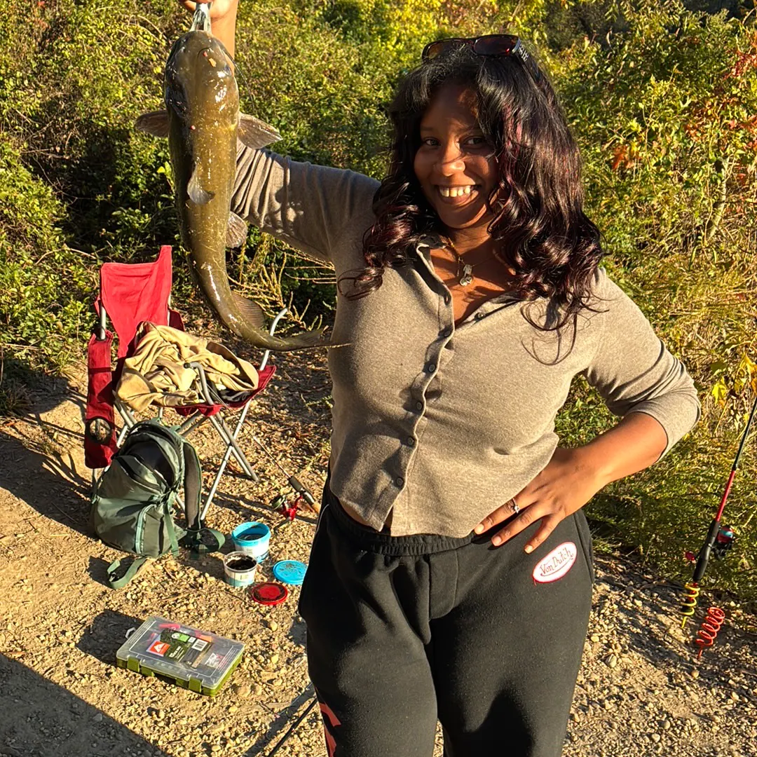 Channel catfish caught on Fishbrain