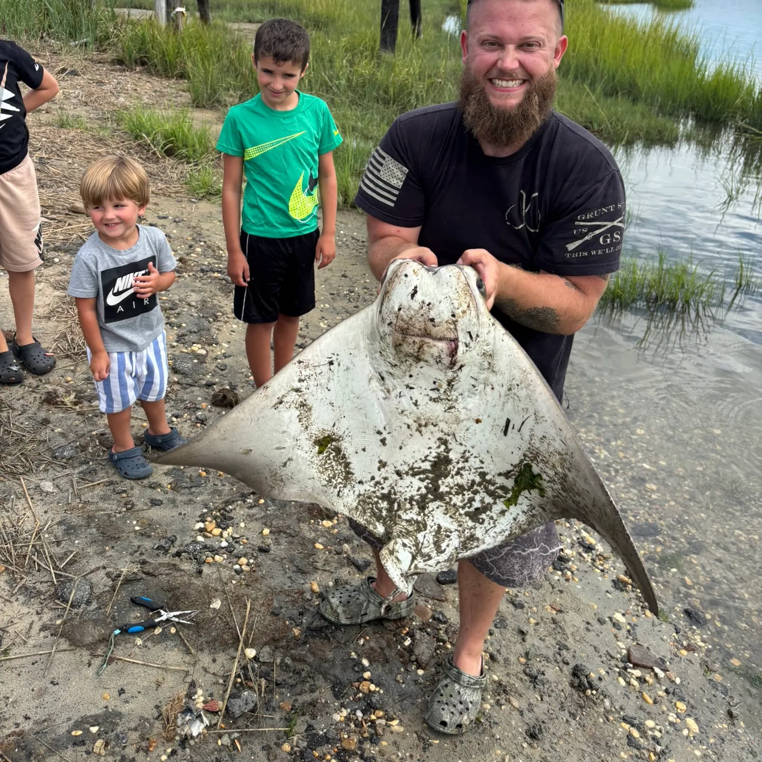 Atlantic stingray caught on Fishbrain