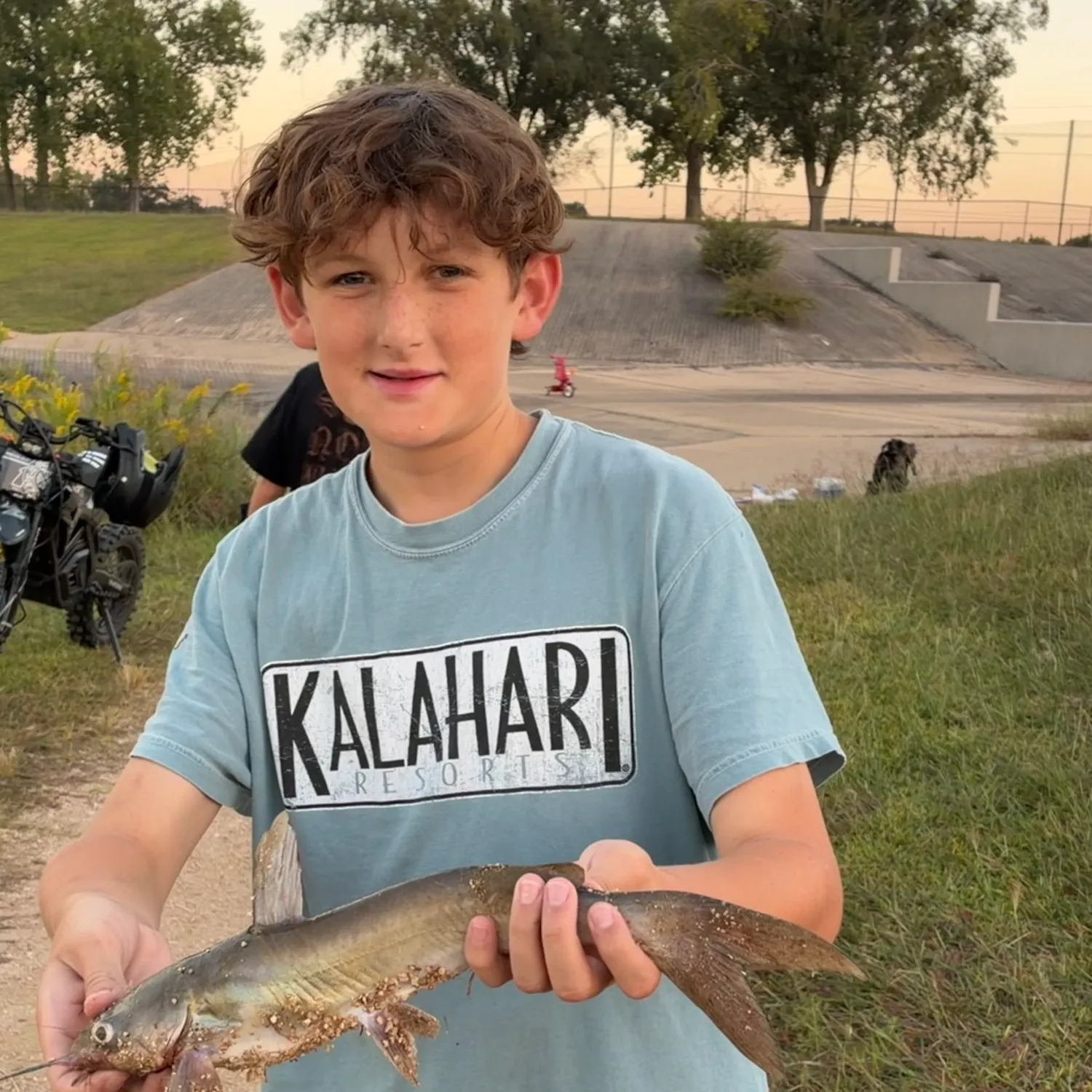 Channel catfish caught on Fishbrain