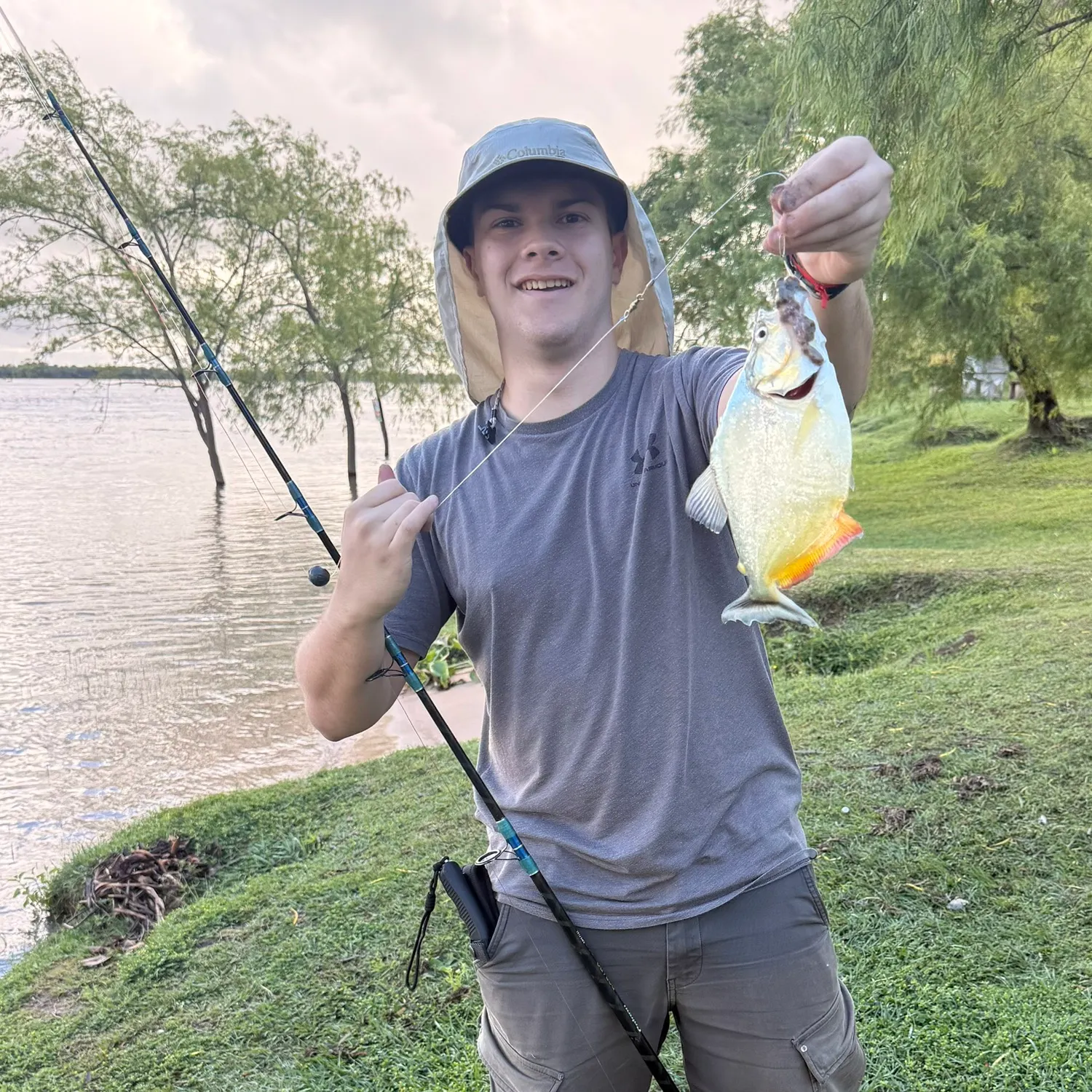 The most recent Small-scaled pacu catches on Fishbrain