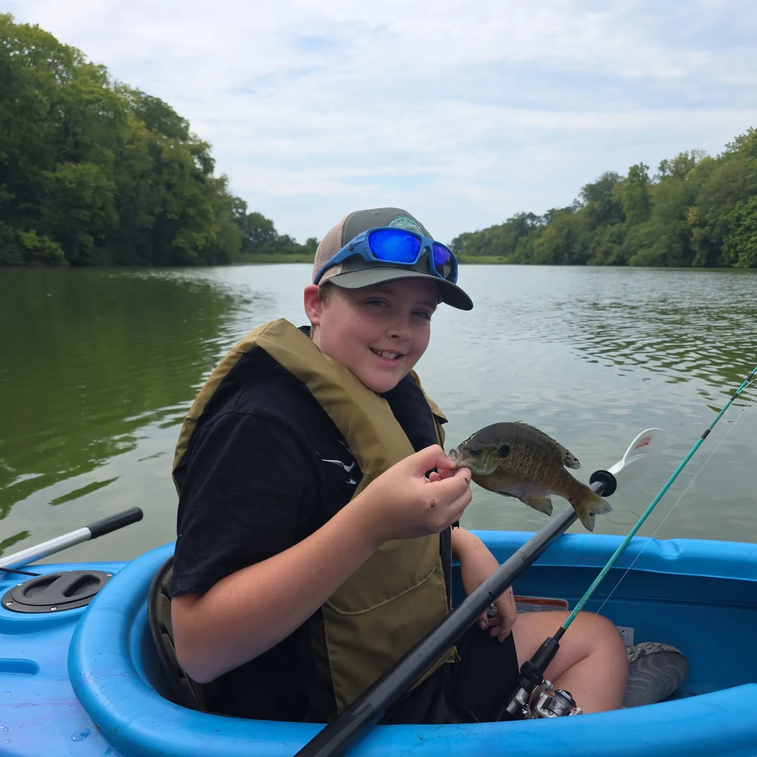 Bluegill caught on Fishbrain